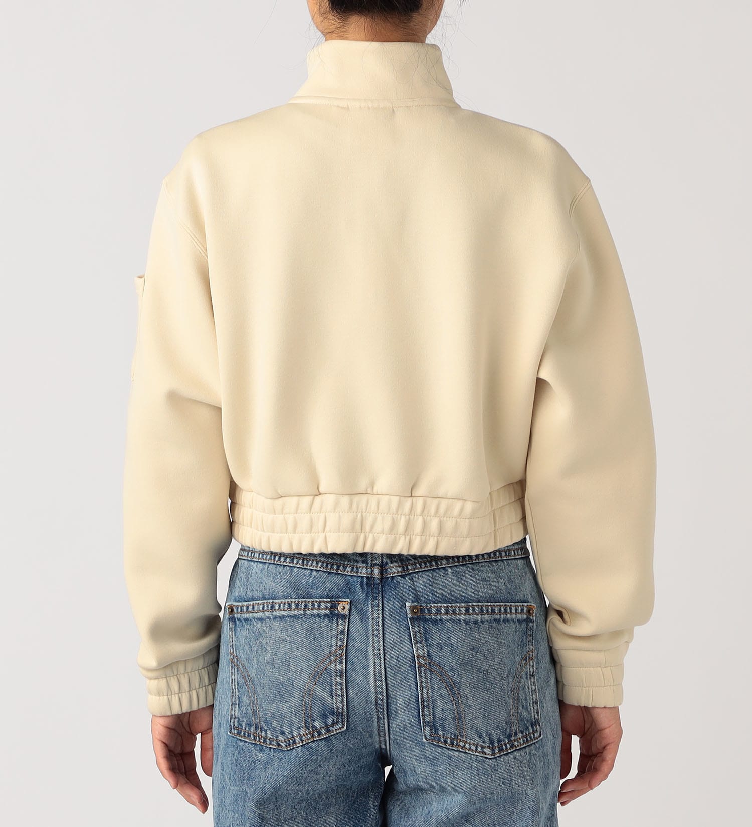Dickies(ディッキーズ)のハーフジップスウェット|トップス/スウェット/レディース|アイボリー