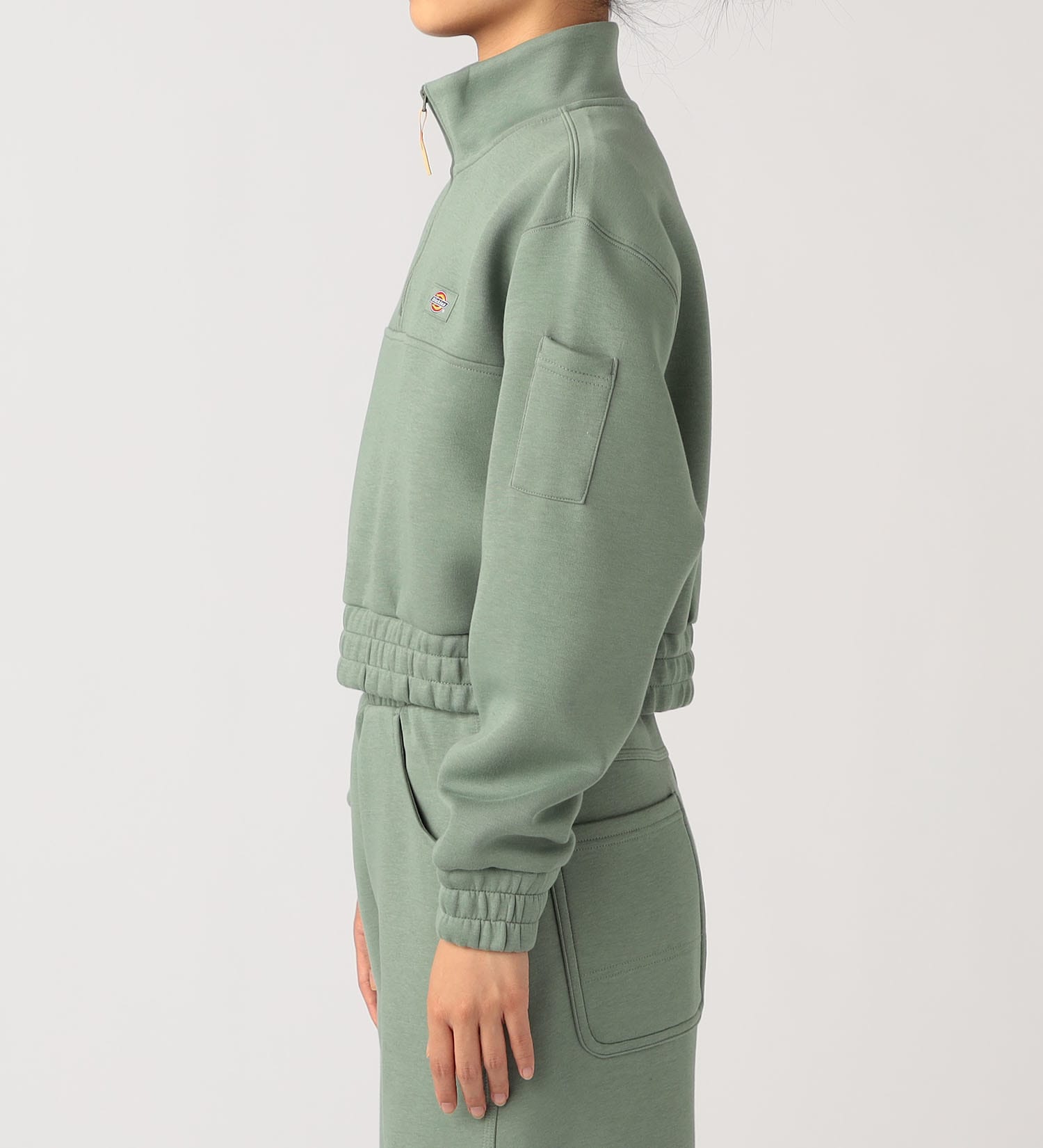 Dickies(ディッキーズ)のハーフジップスウェット|トップス/スウェット/レディース|ミント