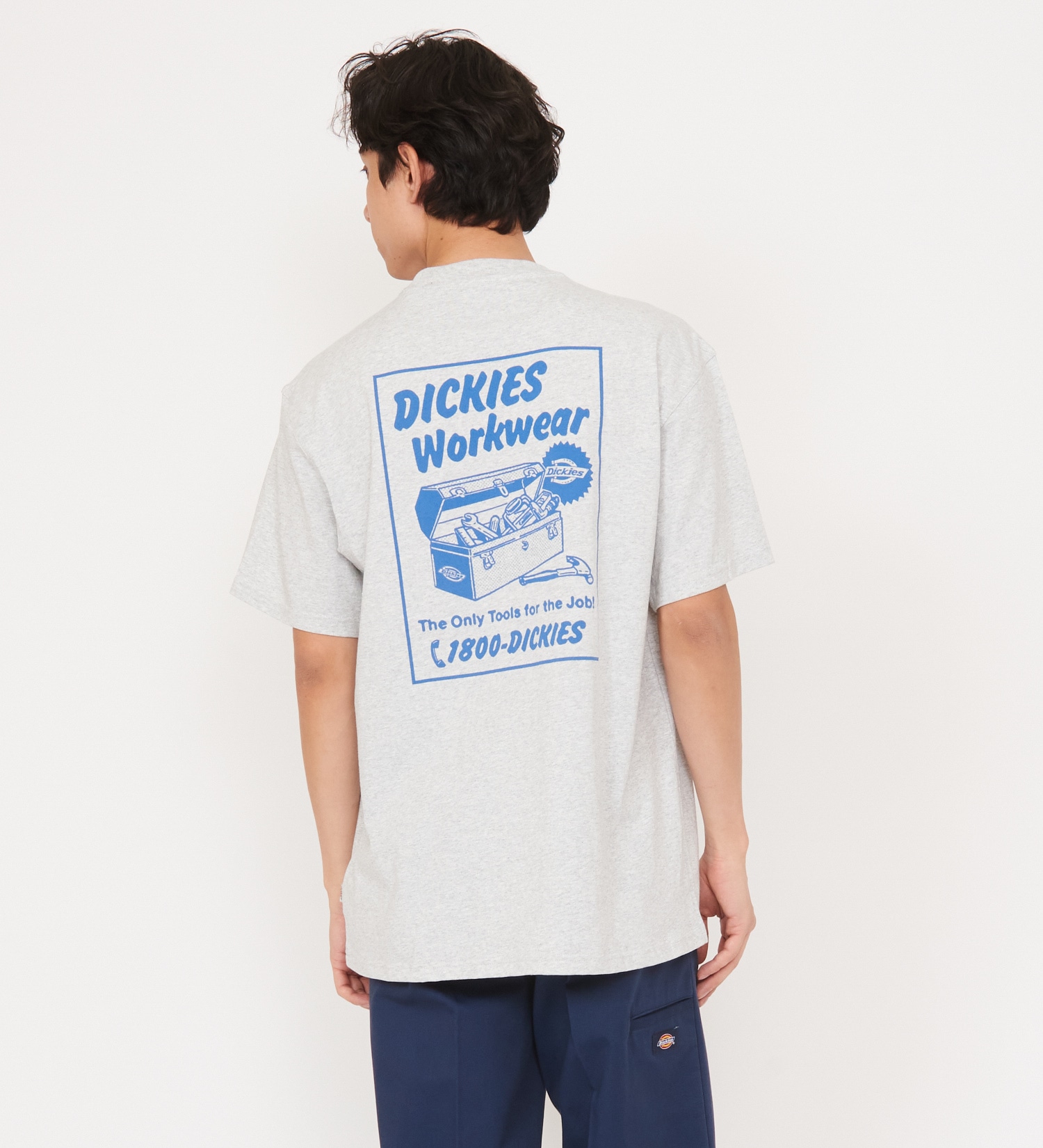 Dickies(ディッキーズ)のドライ リッジ Tシャツ 半袖|トップス/Tシャツ/カットソー/メンズ|ライトグレー
