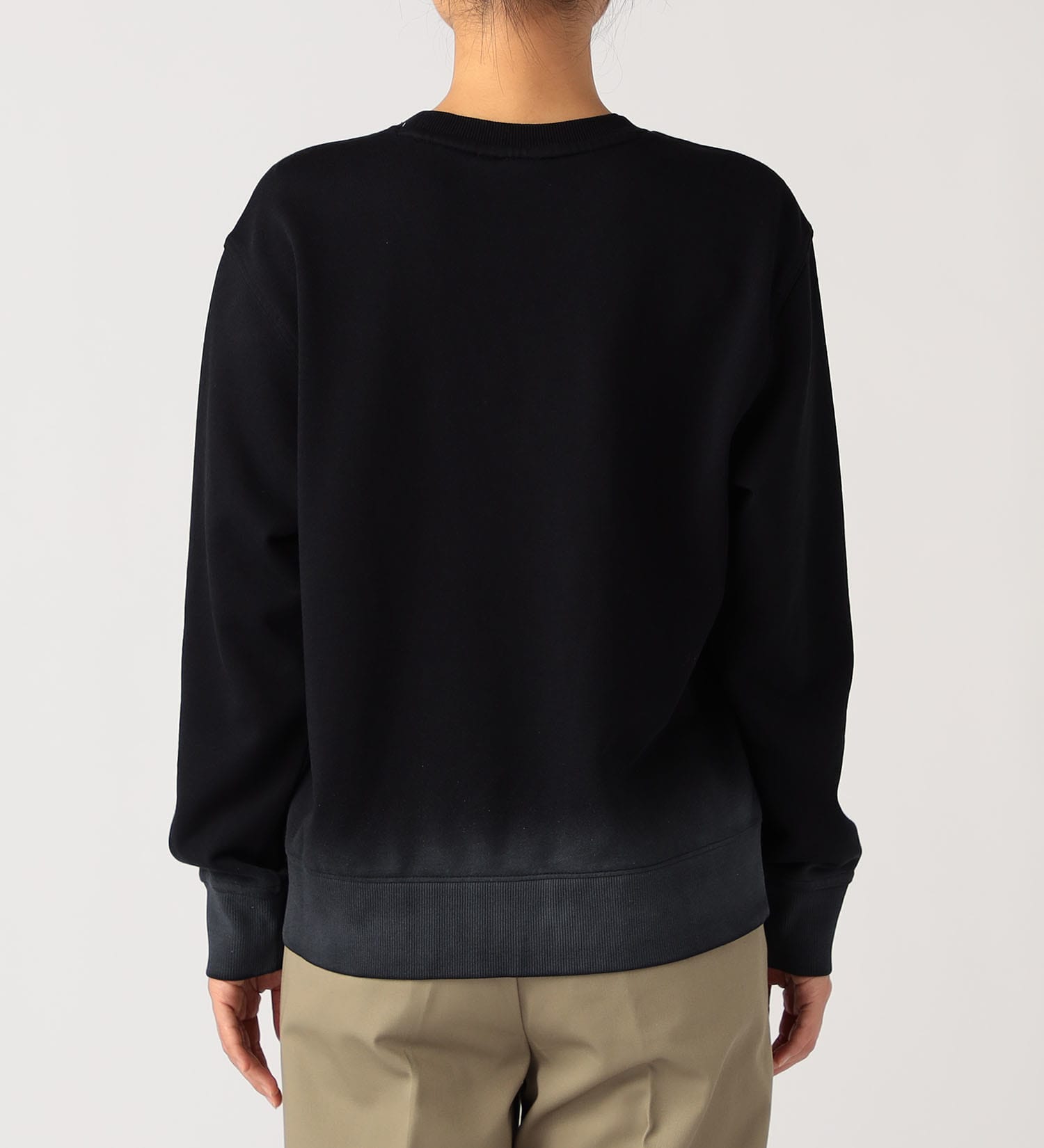Dickies(ディッキーズ)のグラデーションクルースウェット|トップス/スウェット/レディース|ブラック