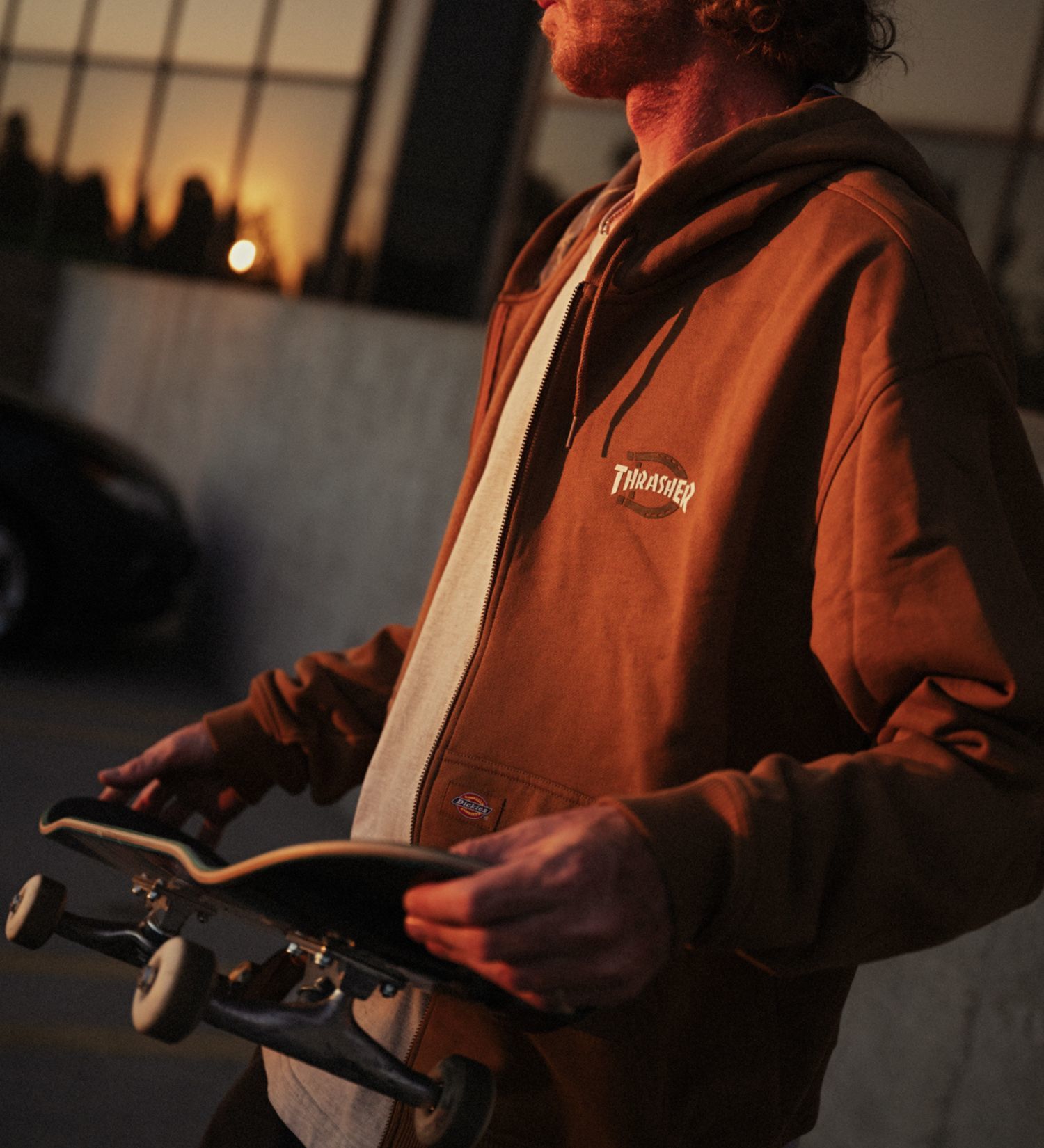 Dickies(ディッキーズ)の【Dickies x THRASHER】HDDIE|トップス/パーカー/メンズ|ブラウン
