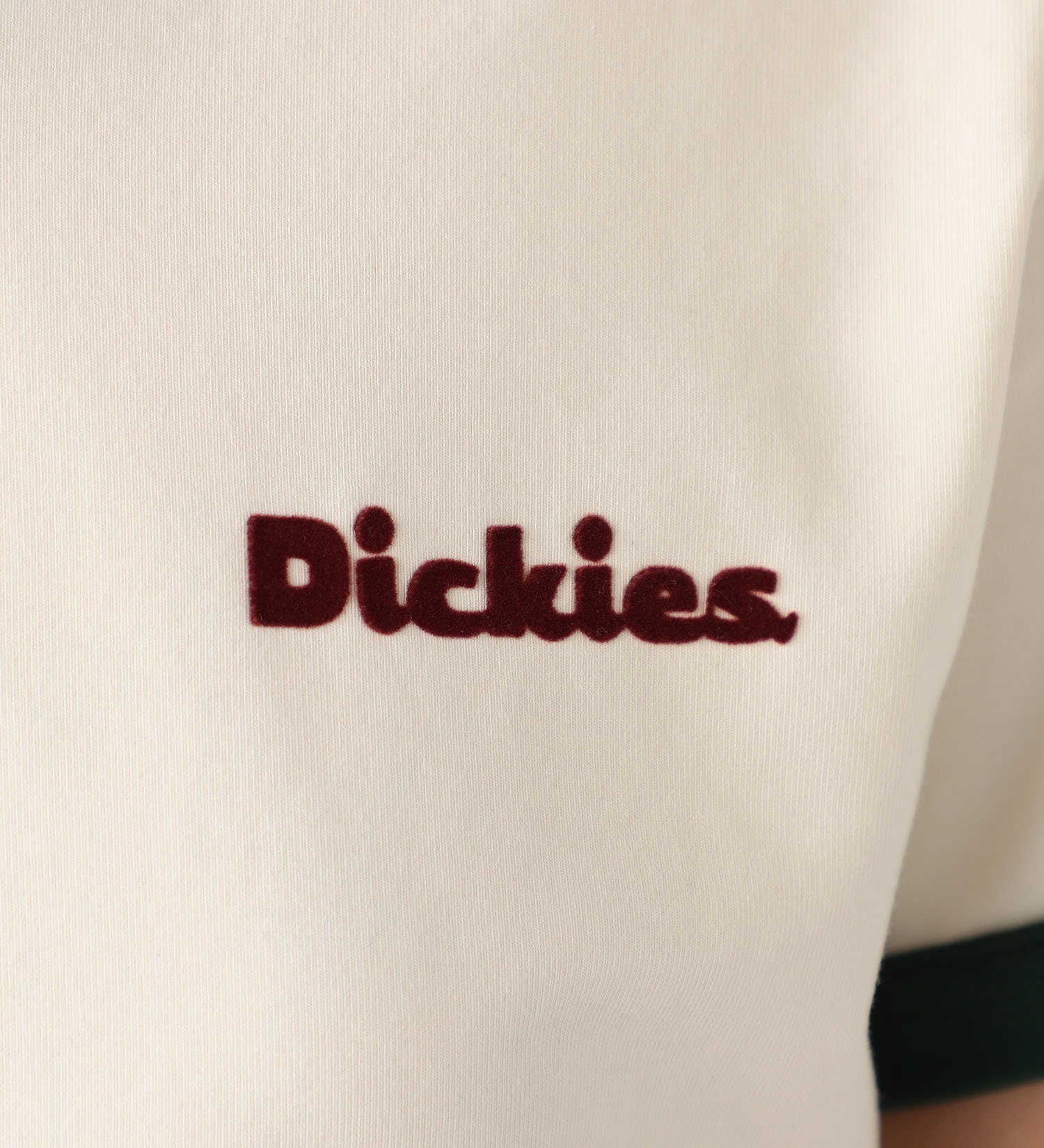 Dickies(ディッキーズ)のエラスティック ジャージー リンガー ショートスリーブティー|トップス/Tシャツ/カットソー/レディース|アイボリー