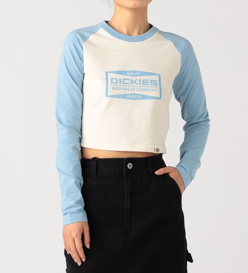 切り替えデザイン長袖Tシャツ