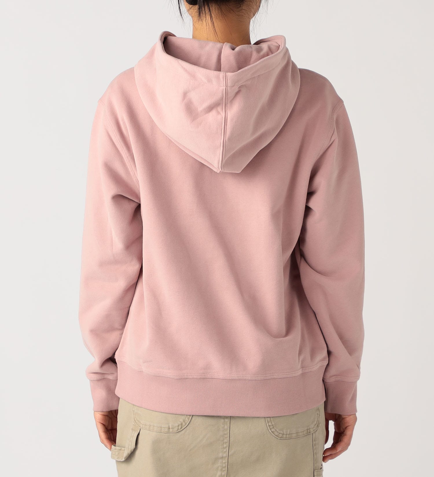 Dickies(ディッキーズ)のハーフジップフーディ―|トップス/パーカー/レディース|ピンク