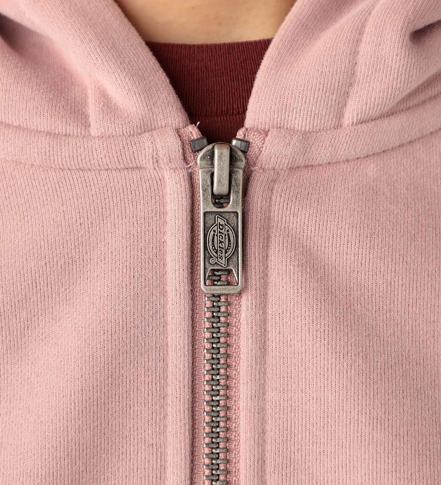 Dickies(ディッキーズ)のハーフジップフーディ―|トップス/パーカー/レディース|ピンク