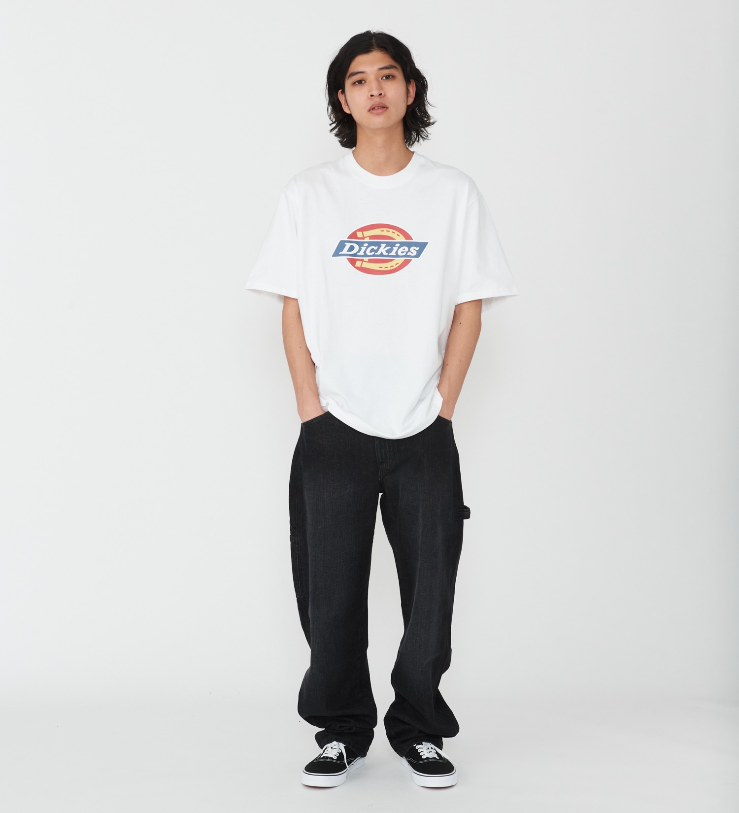 Dickies(ディッキーズ)のニューアイコンロゴTシャツ 半袖|トップス/Tシャツ/カットソー/メンズ|ホワイト