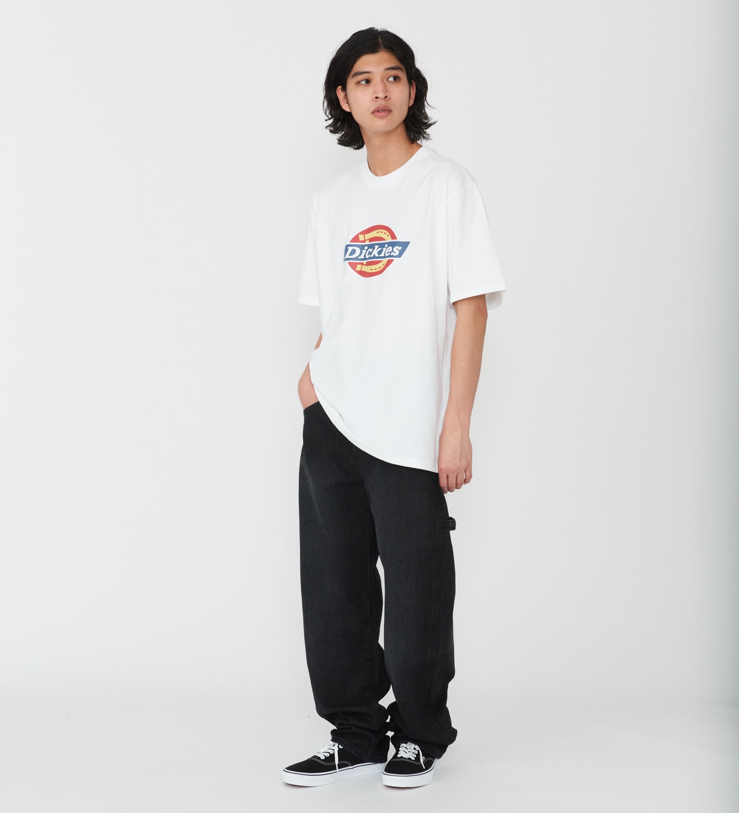 Dickies(ディッキーズ)のニューアイコンロゴTシャツ 半袖|トップス/Tシャツ/カットソー/メンズ|ホワイト