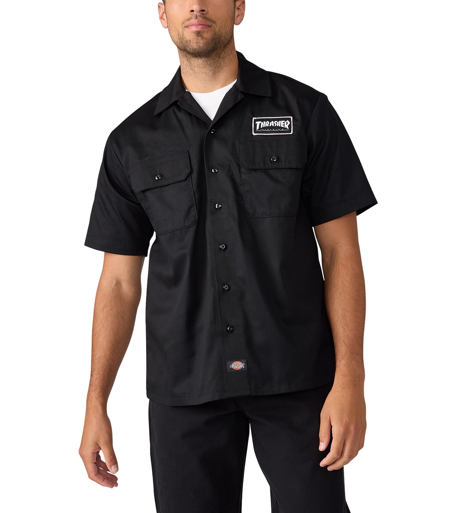 Dickies(ディッキーズ)の【Dickies x THRASHER】Canvas SHRT|トップス/シャツ/ブラウス/メンズ|ブラック