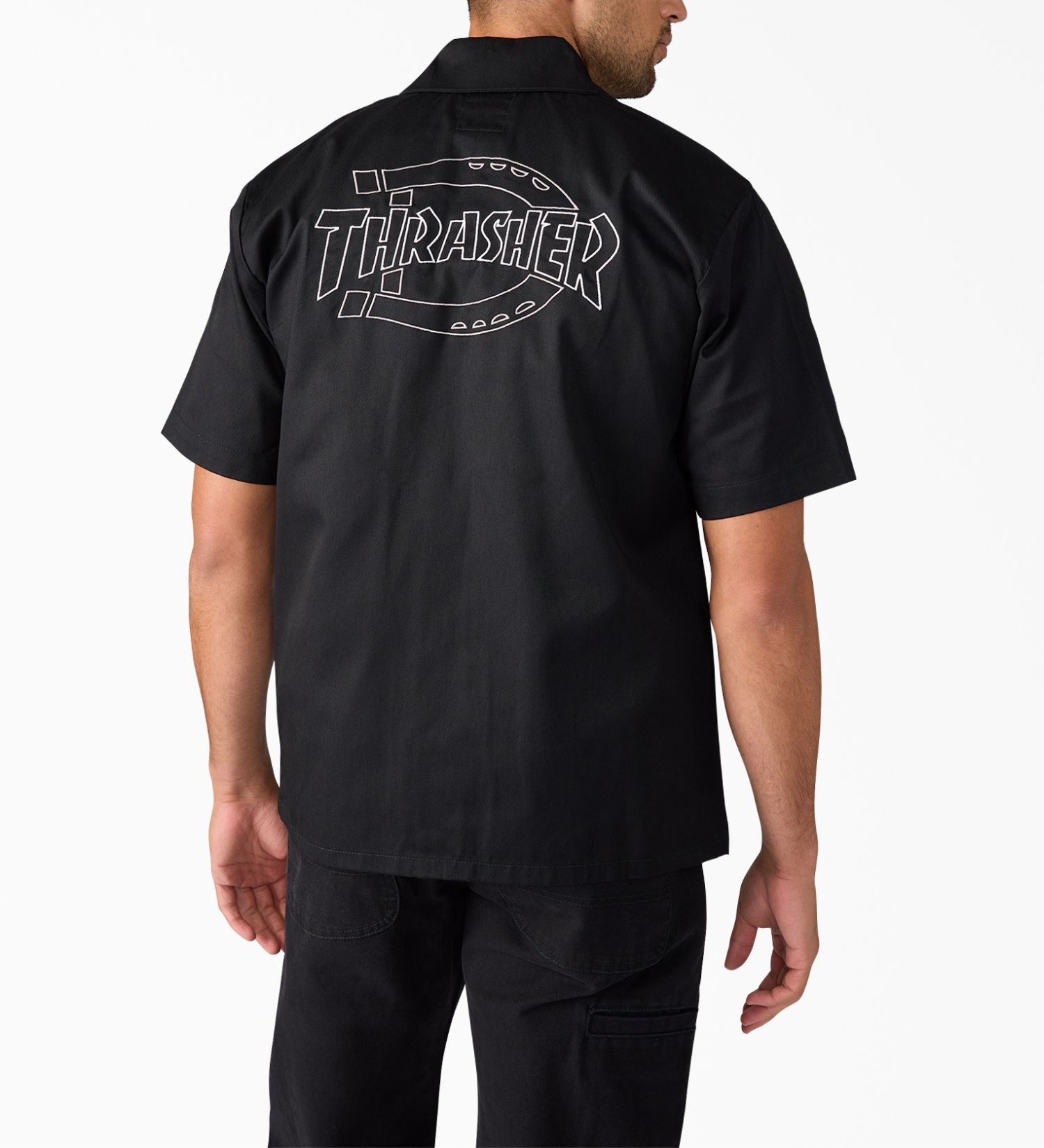 Dickies(ディッキーズ)の【Dickies x THRASHER】Canvas SHRT|トップス/シャツ/ブラウス/メンズ|ブラック