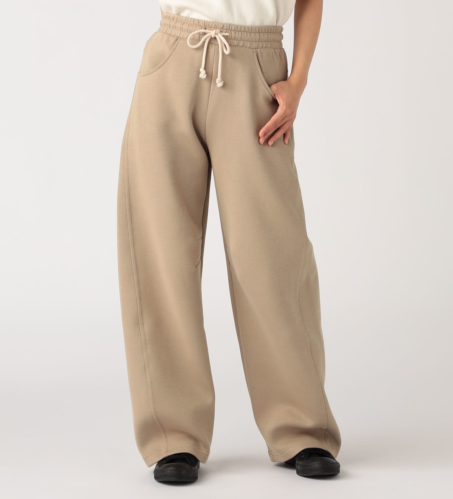 Dickies(ディッキーズ)のスキューバ―ジャージパンツ|パンツ/パンツ/レディース|ベージュ