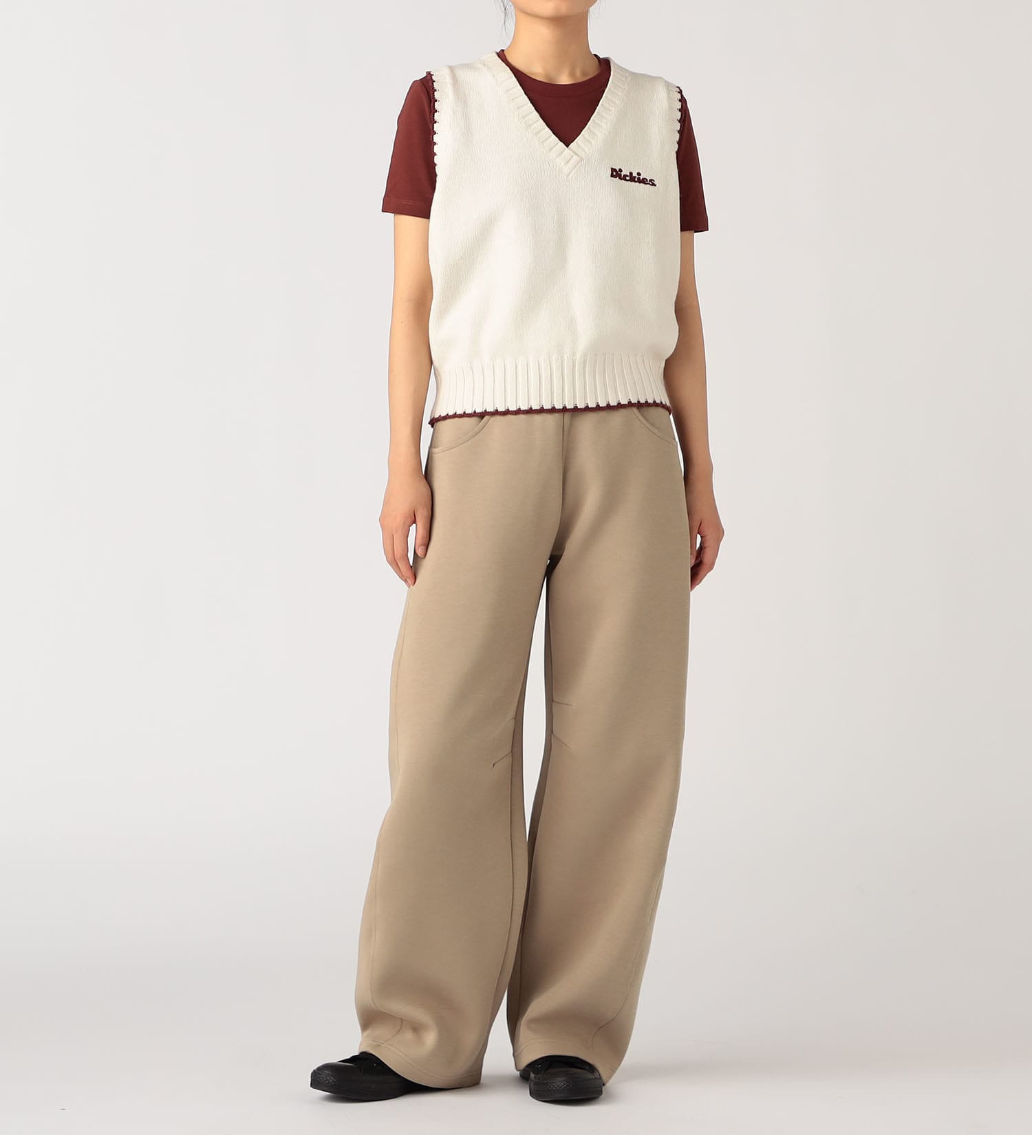 Dickies(ディッキーズ)のスキューバ―ジャージパンツ|パンツ/パンツ/レディース|ベージュ