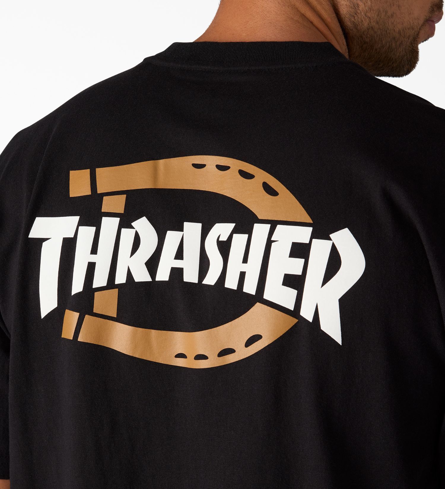 Dickies(ディッキーズ)の【Dickies x THRASHER】Cotton Tee|トップス/Tシャツ/カットソー/メンズ|ブラック