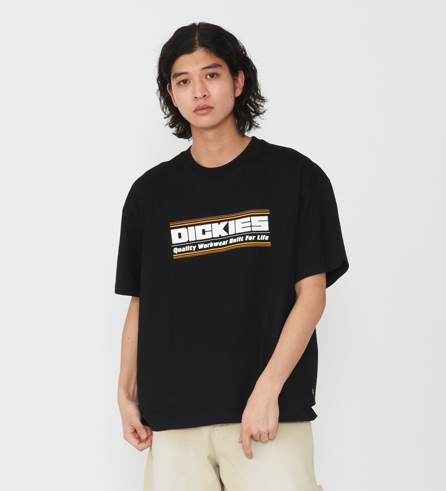 Dickies(ディッキーズ)のヘビージャージー ダービーTシャツ 半袖|トップス/Tシャツ/カットソー/メンズ|ブラック