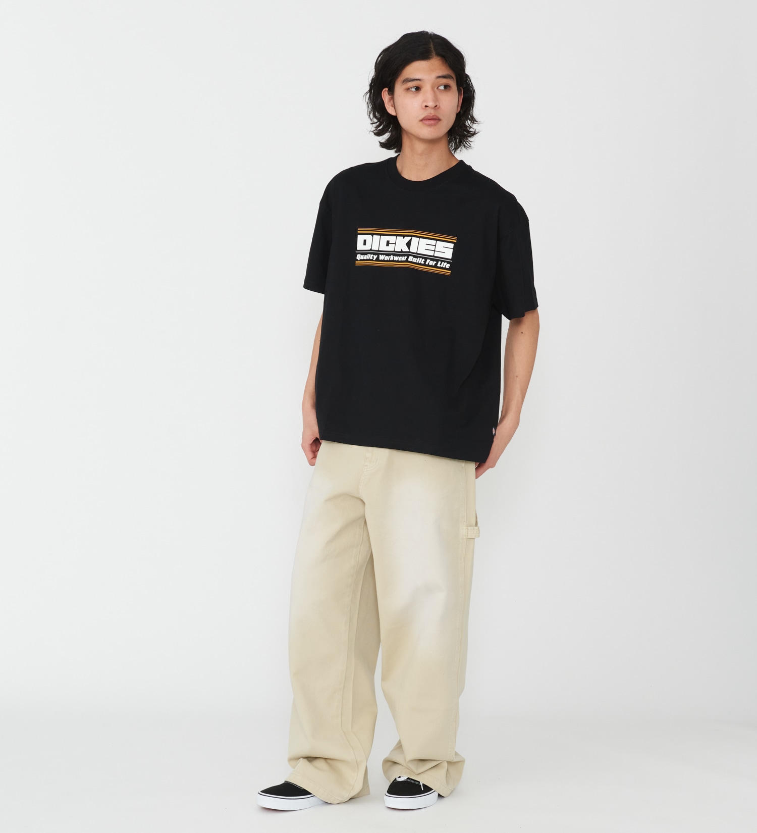 Dickies(ディッキーズ)のヘビージャージー ダービーTシャツ 半袖|トップス/Tシャツ/カットソー/メンズ|ブラック