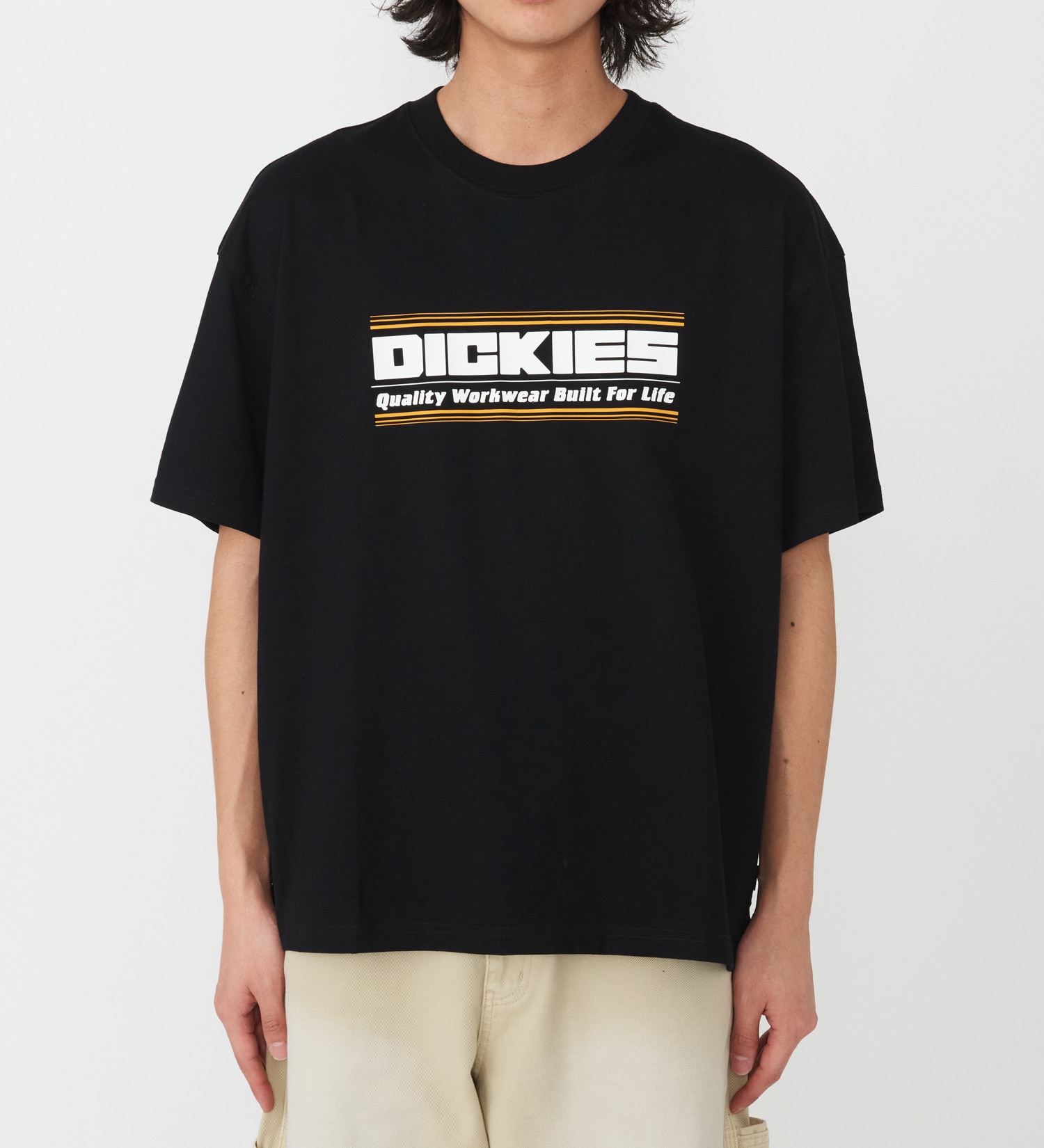 Dickies(ディッキーズ)のヘビージャージー ダービーTシャツ 半袖|トップス/Tシャツ/カットソー/メンズ|ブラック