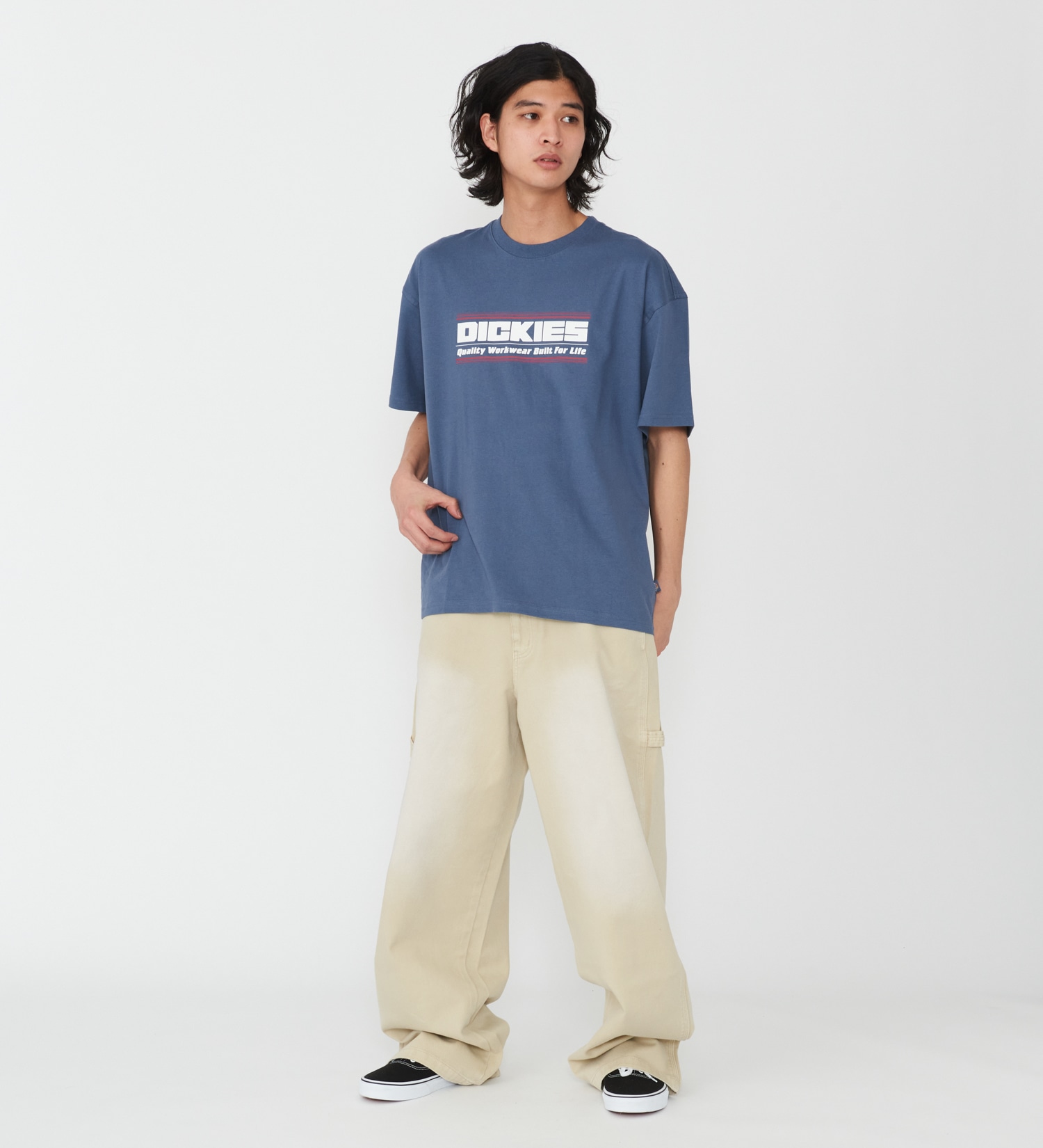 Dickies(ディッキーズ)のヘビージャージー ダービーTシャツ 半袖|トップス/Tシャツ/カットソー/メンズ|ブルー