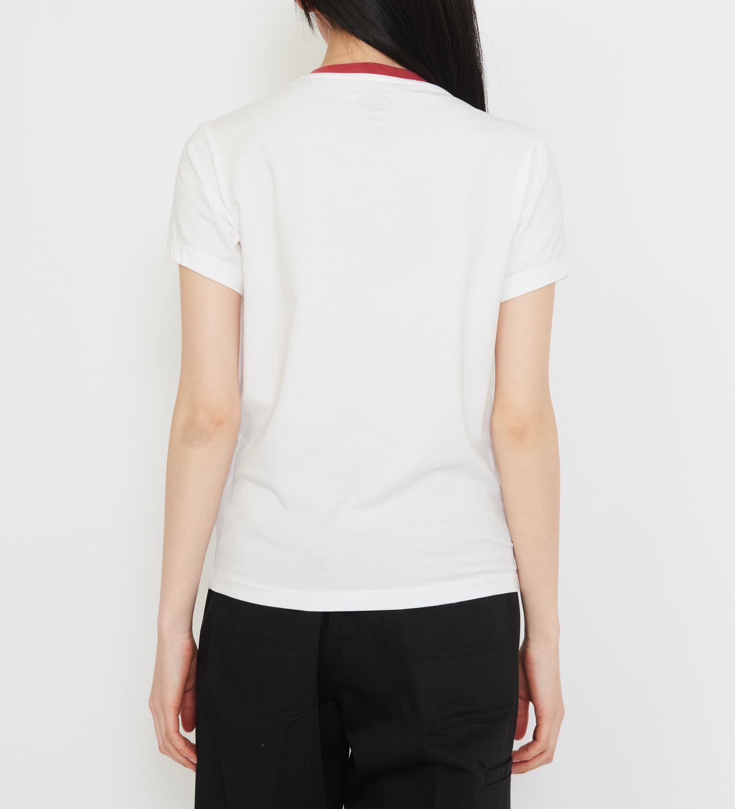 Dickies(ディッキーズ)のプレーンビル リンガーTシャツ 半袖|トップス/Tシャツ/カットソー/レディース|ホワイト