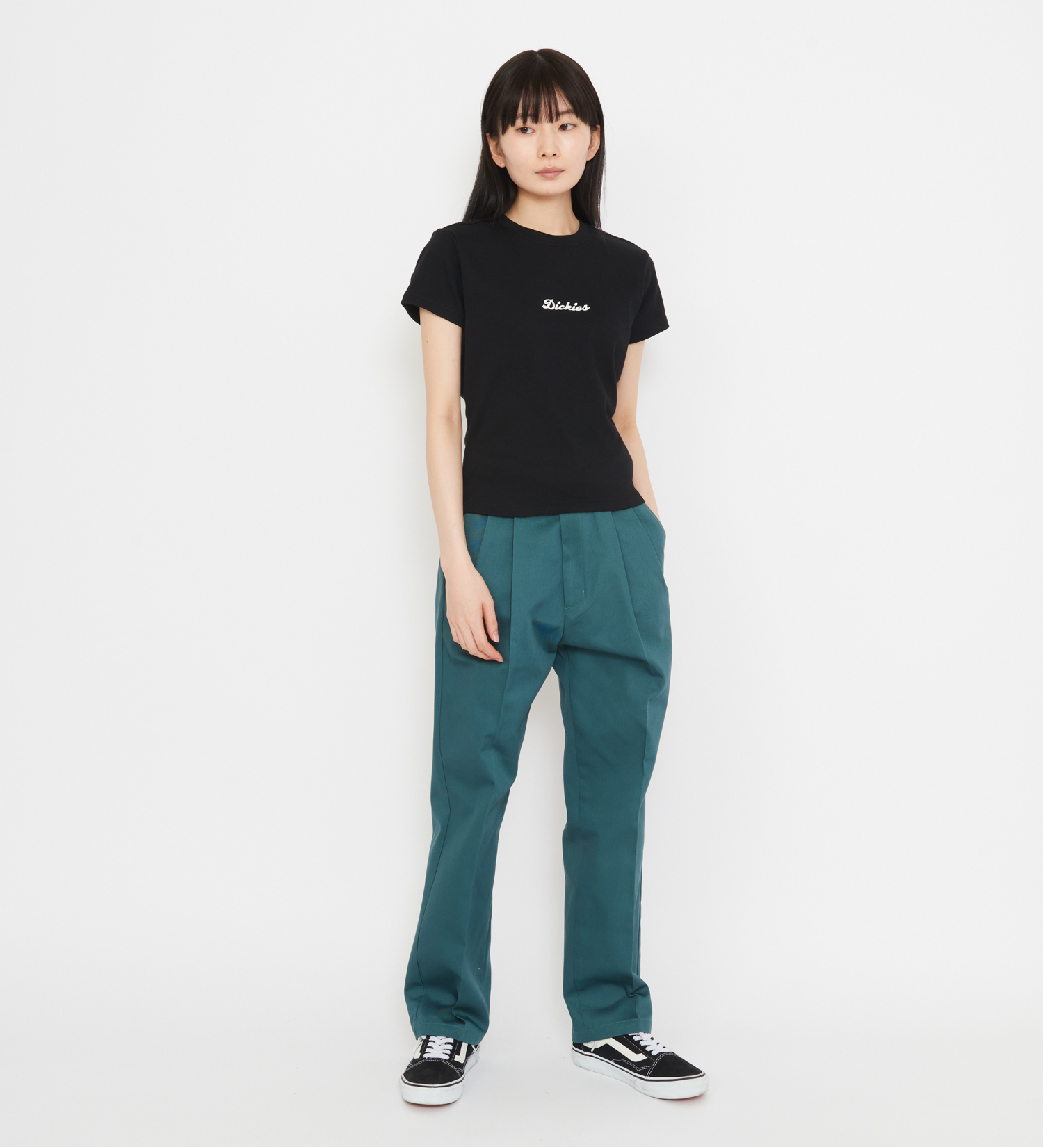 Dickies(ディッキーズ)のウェルスビルTシャツ 半袖|トップス/Tシャツ/カットソー/レディース|ブラック