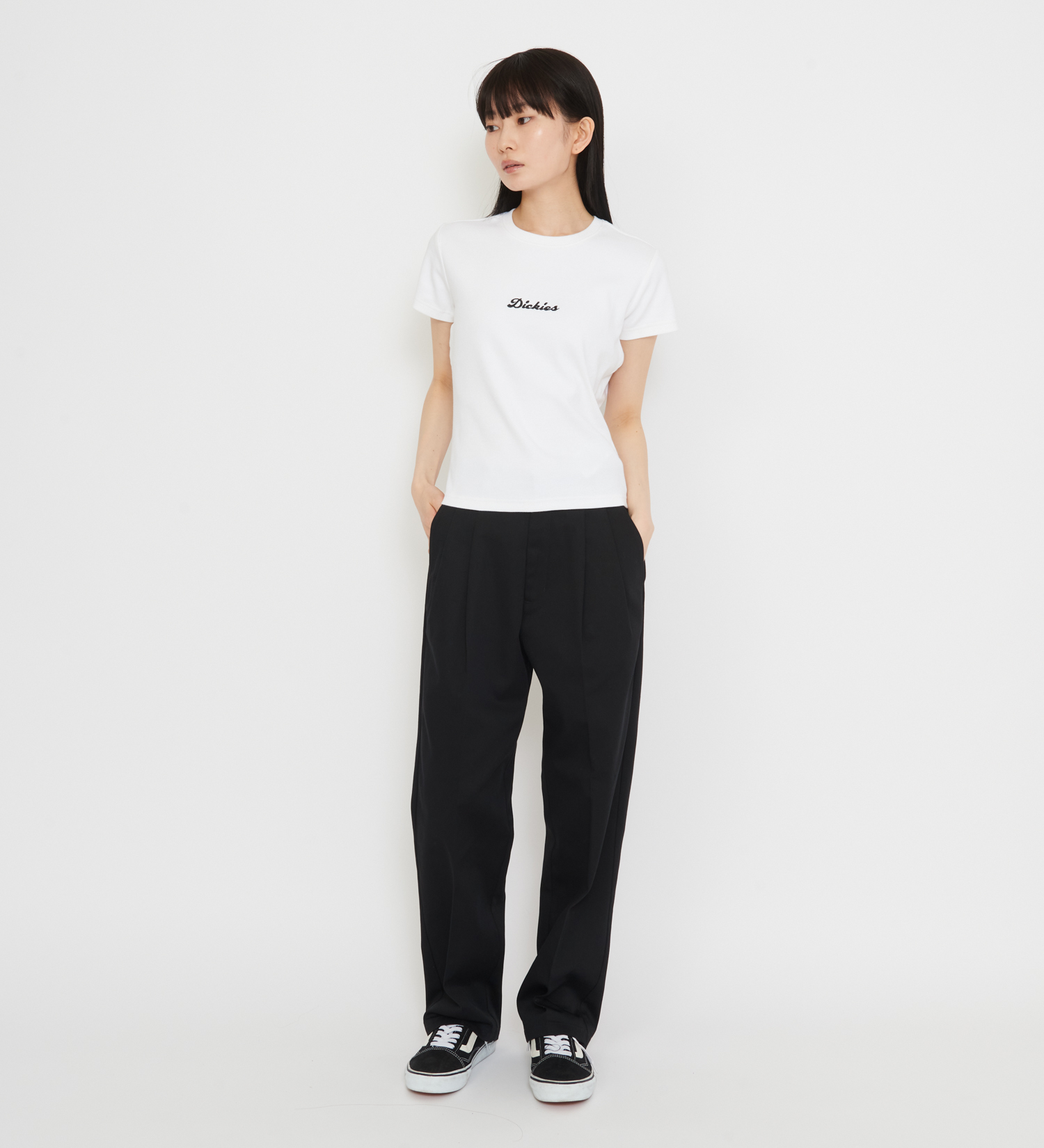Dickies(ディッキーズ)のウェルスビルTシャツ 半袖|トップス/Tシャツ/カットソー/レディース|ホワイト