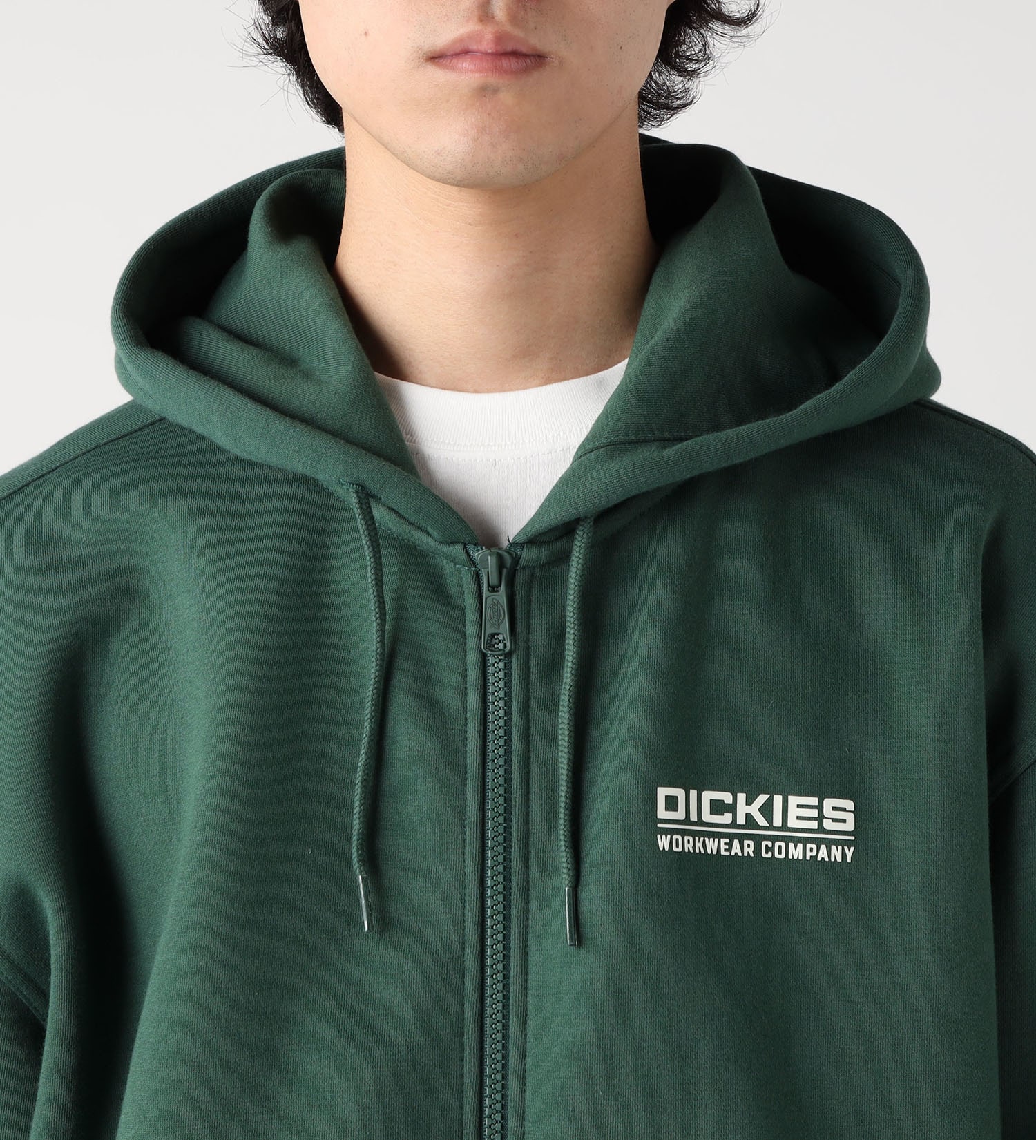 Dickies(ディッキーズ)のグラフィック ジップ フーディー|トップス/パーカー/メンズ|グリーン