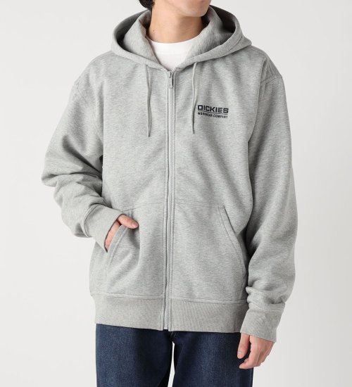Dickies(ディッキーズ)のグラフィック ジップ フーディー|トップス/パーカー/メンズ|グレー