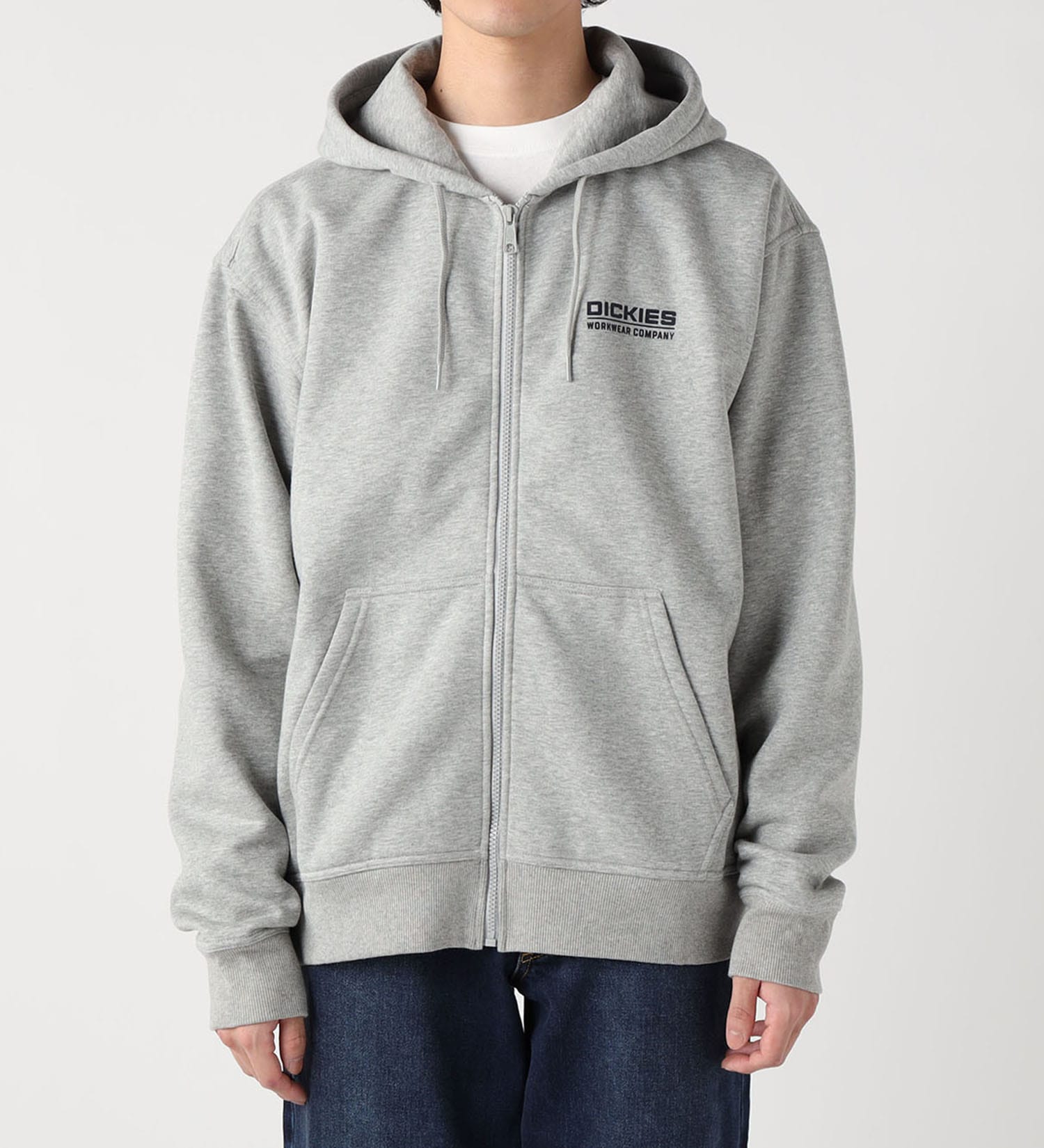 Dickies(ディッキーズ)のグラフィック ジップ フーディー|トップス/パーカー/メンズ|グレー