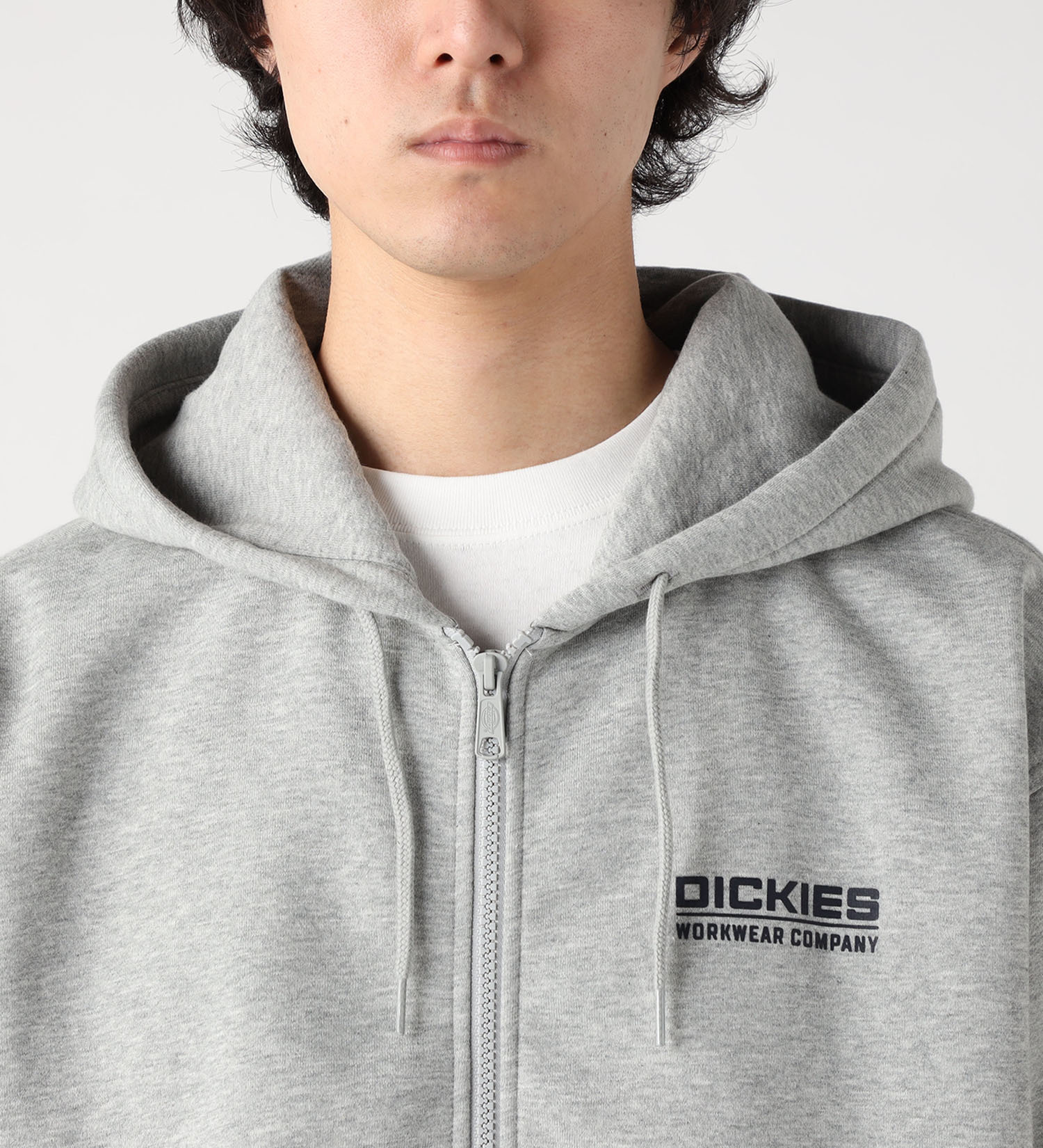 Dickies(ディッキーズ)のグラフィック ジップ フーディー|トップス/パーカー/メンズ|グレー