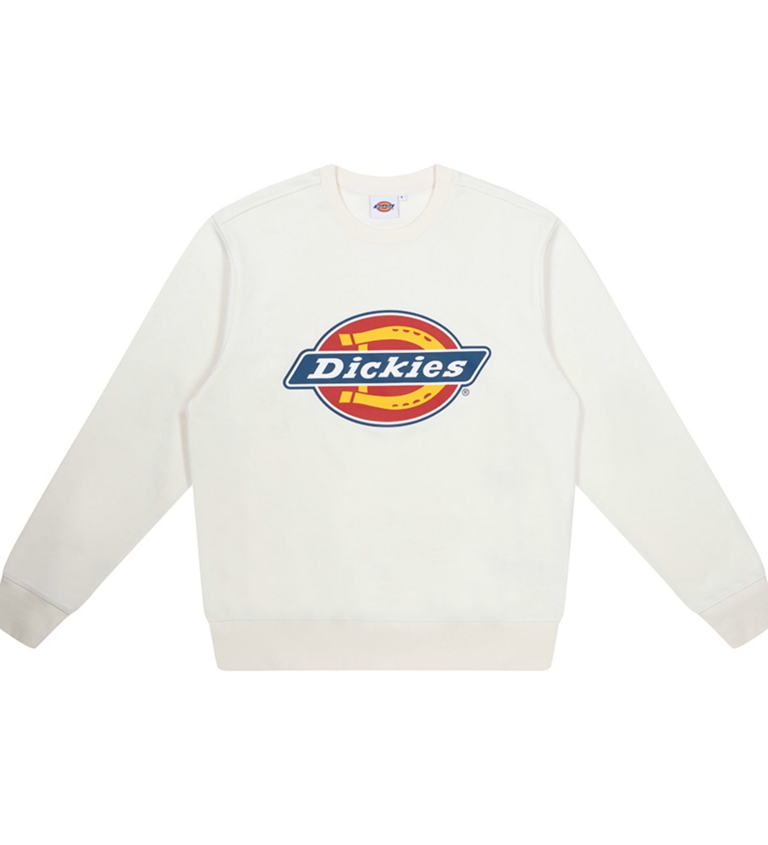 Dickies(ディッキーズ)のフレンチ テリー　ハイデンシティー プリントロゴ クルーネック|トップス/スウェット/メンズ|アイボリー