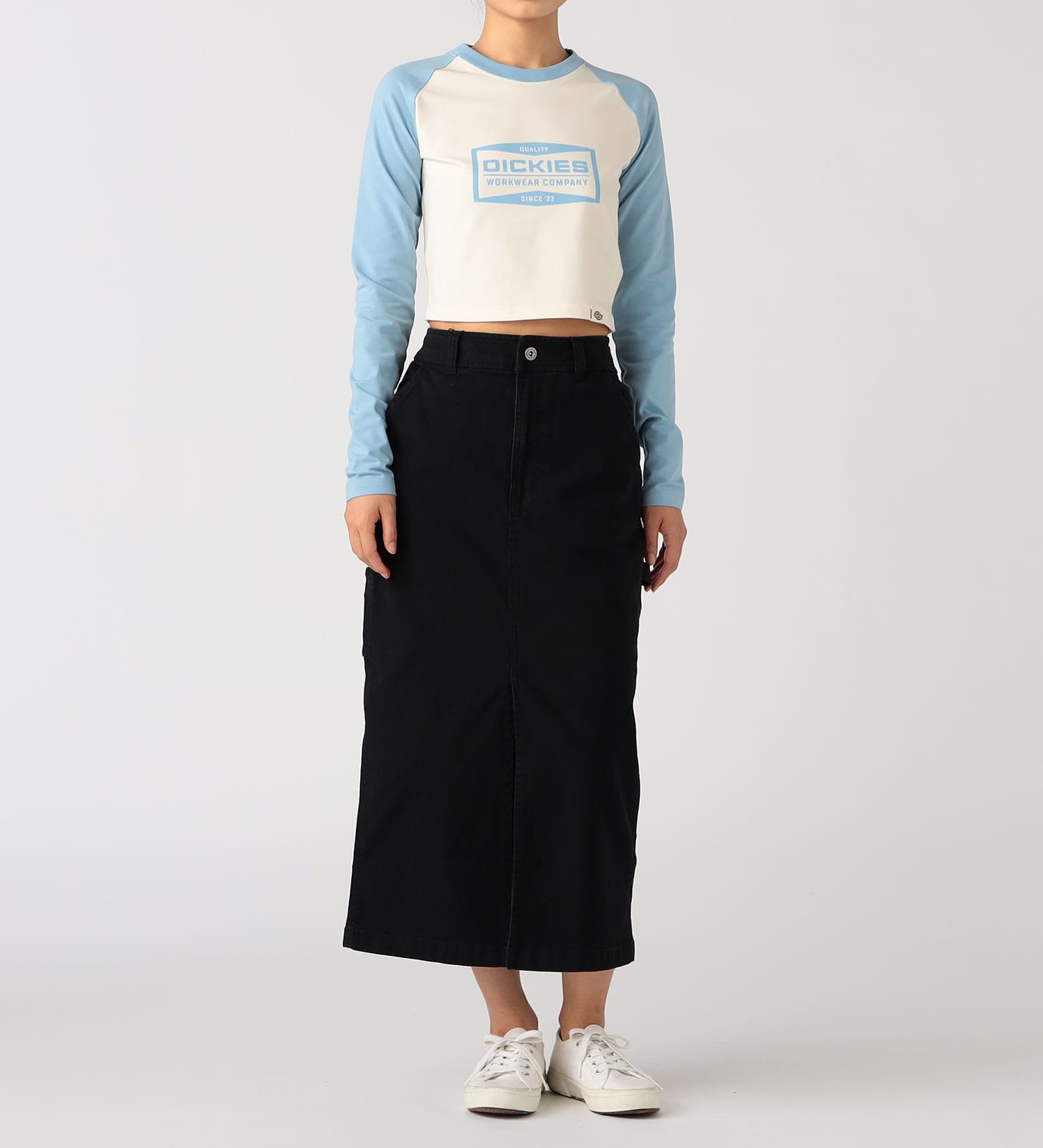 Dickies(ディッキーズ)のキャンバススカート|スカート/スカート/レディース|ブラック