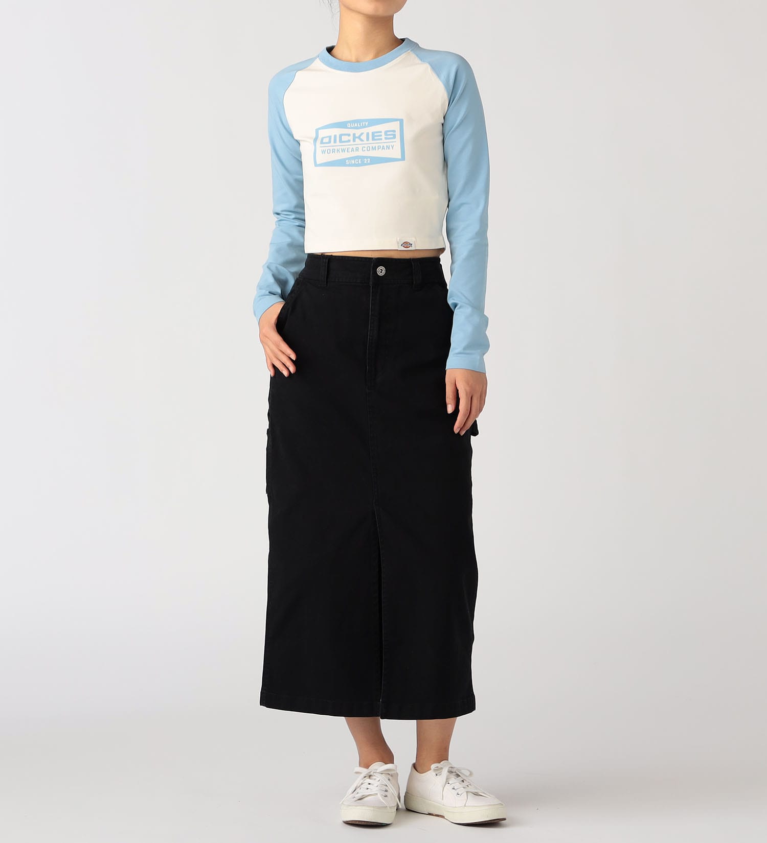 Dickies(ディッキーズ)のキャンバススカート|スカート/スカート/レディース|ブラック