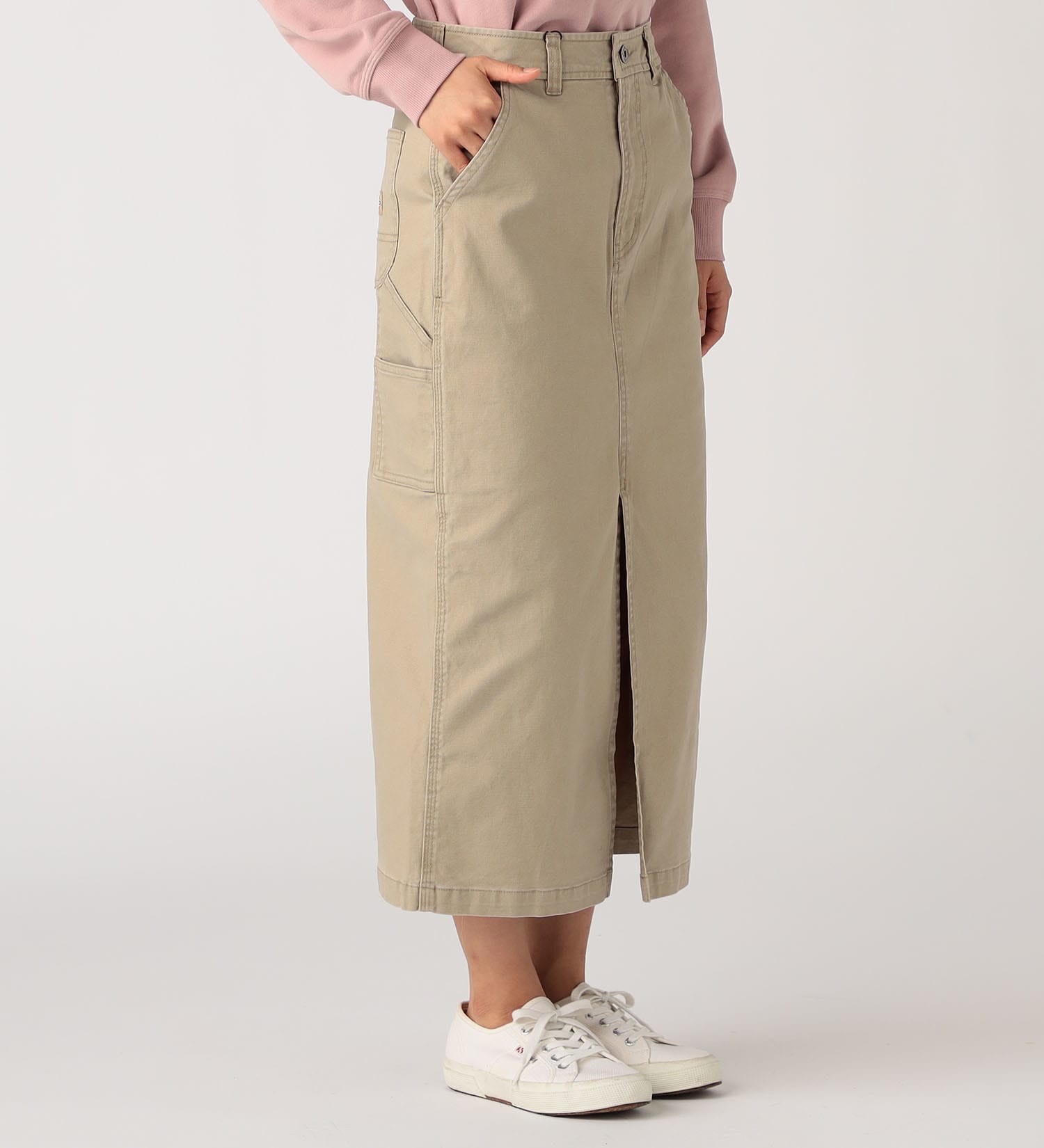 Dickies(ディッキーズ)のキャンバススカート|スカート/スカート/レディース|ベージュ