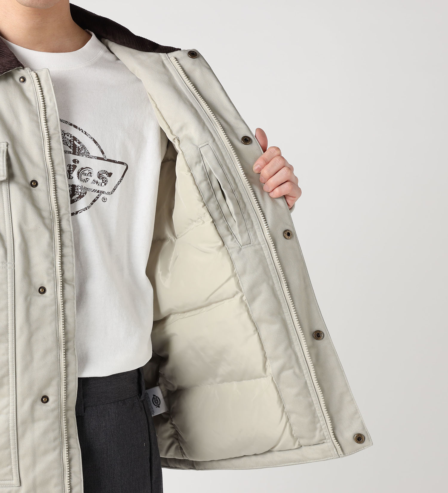 Dickies(ディッキーズ)のアイゼンハワー ダウンジャケット|ジャケット/アウター/ダウンジャケット/メンズ|ベージュ