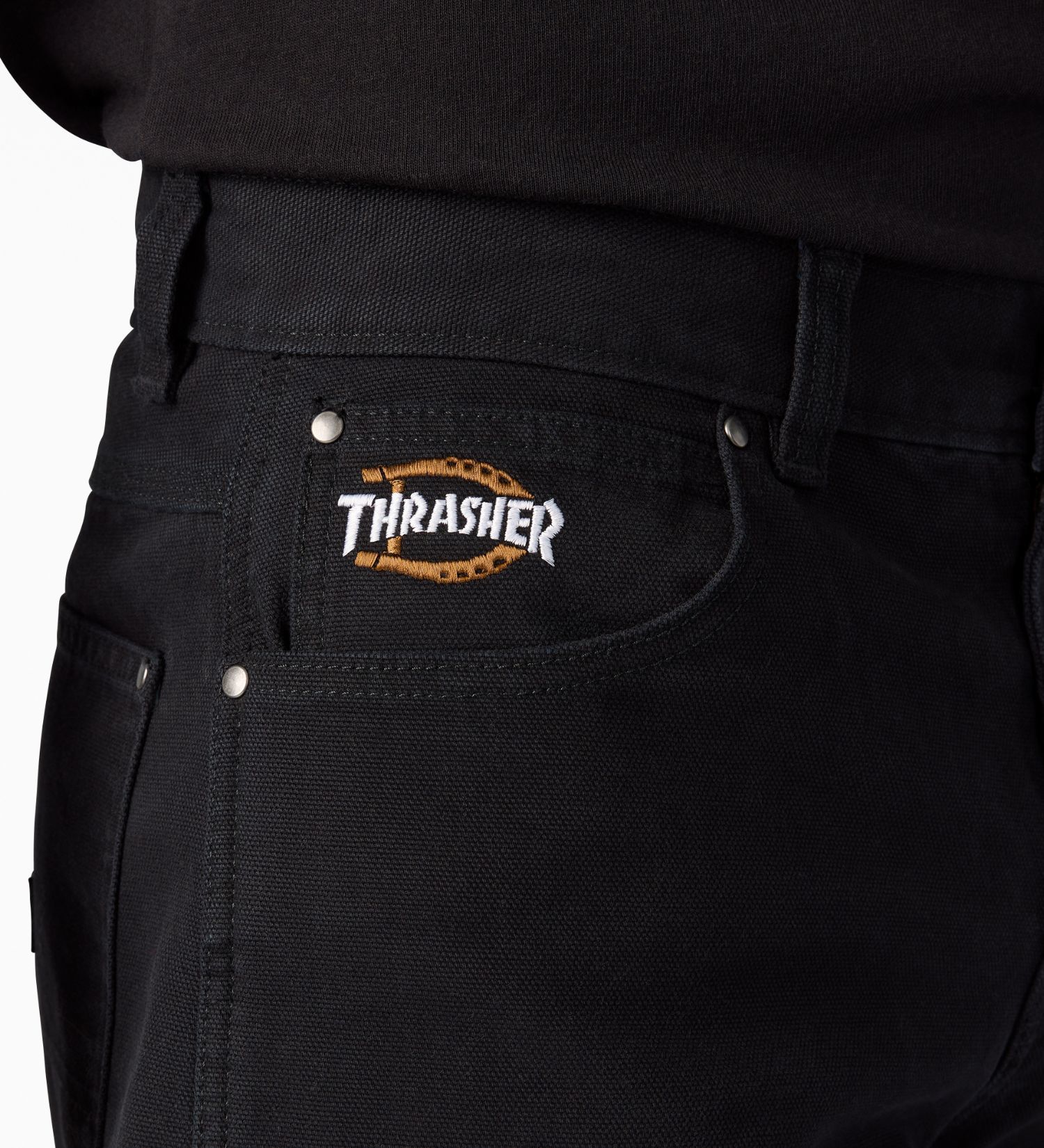 Dickies(ディッキーズ)の【Dickies x THRASHER】Double knee pants|パンツ/パンツ/メンズ|ブラック