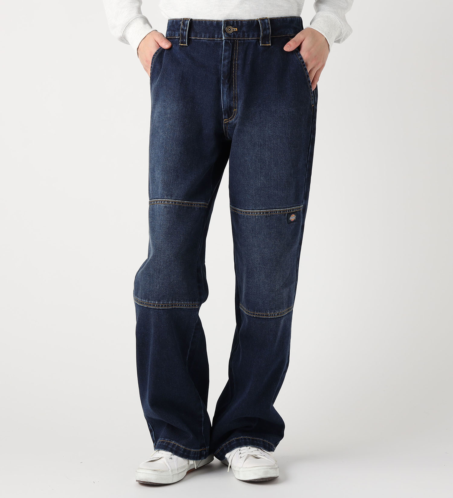 Dickies(ディッキーズ)のダブルニーワーク デニムパンツ "85283"|パンツ/デニムパンツ/メンズ|インディゴブルー