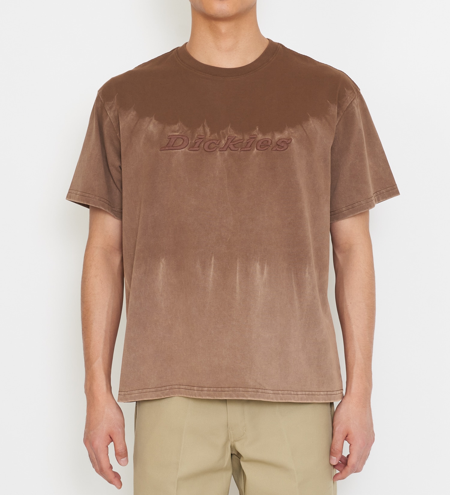 Dickies(ディッキーズ)のウォッシュドヘビージャージーTシャツ 半袖|トップス/Tシャツ/カットソー/メンズ|ブラウン