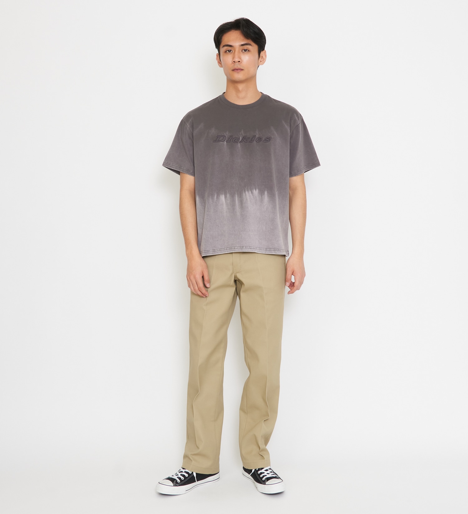 Dickies(ディッキーズ)のウォッシュドヘビージャージーTシャツ 半袖|トップス/Tシャツ/カットソー/メンズ|ブラック