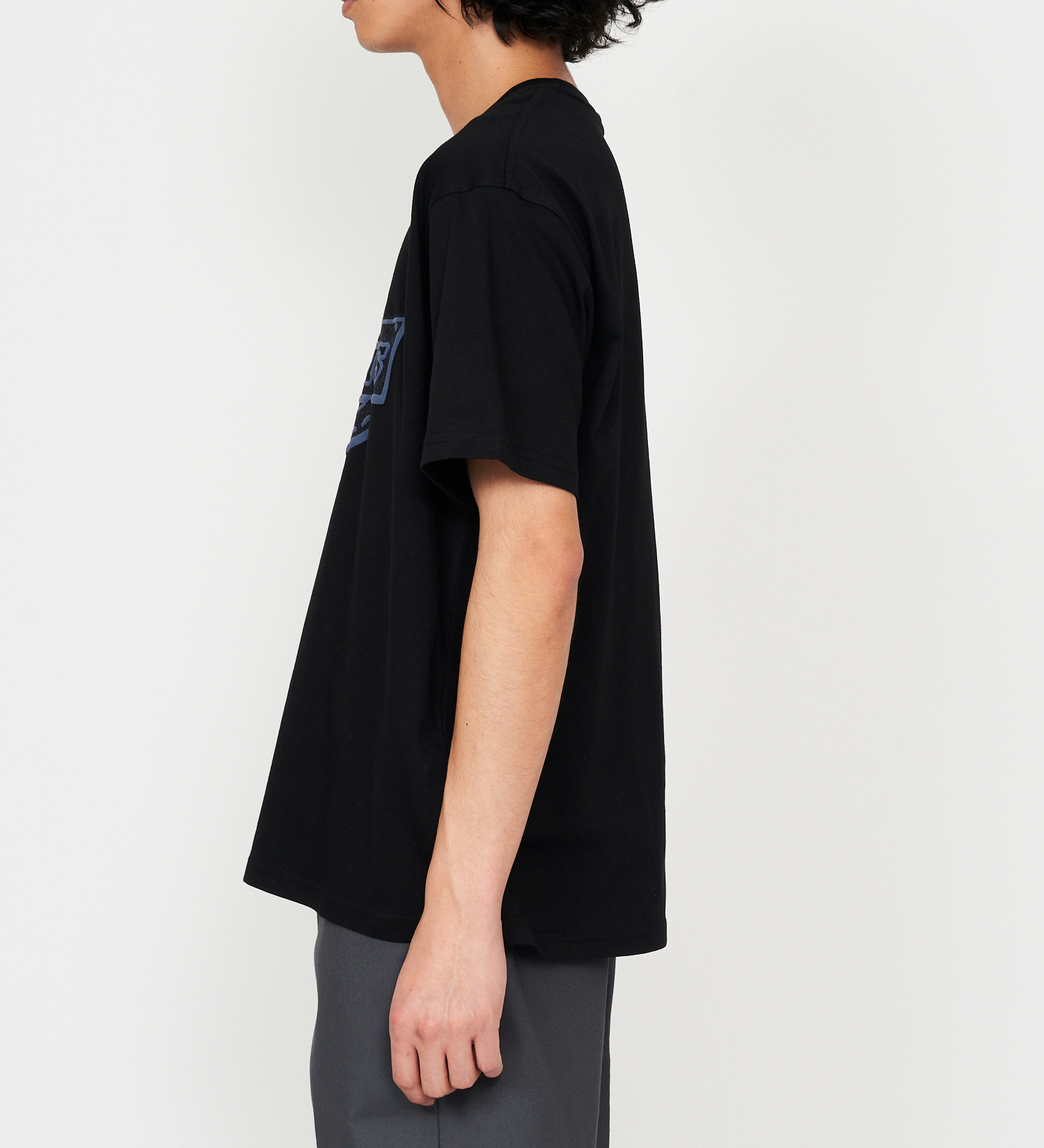 Dickies(ディッキーズ)のメッシュテクスチャ 3Dロゴプリント Tシャツ|トップス/Tシャツ/カットソー/メンズ|ブラック