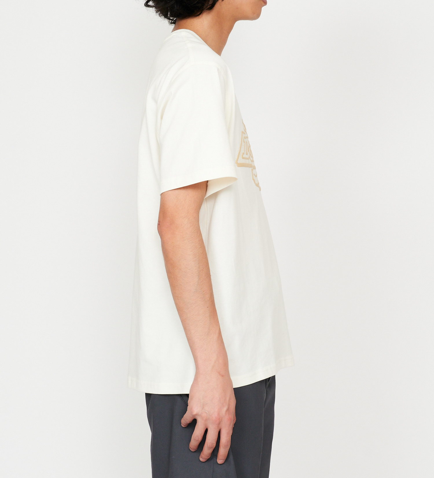 Dickies(ディッキーズ)のメッシュテクスチャ 3Dロゴプリント Tシャツ|トップス/Tシャツ/カットソー/メンズ|ホワイト