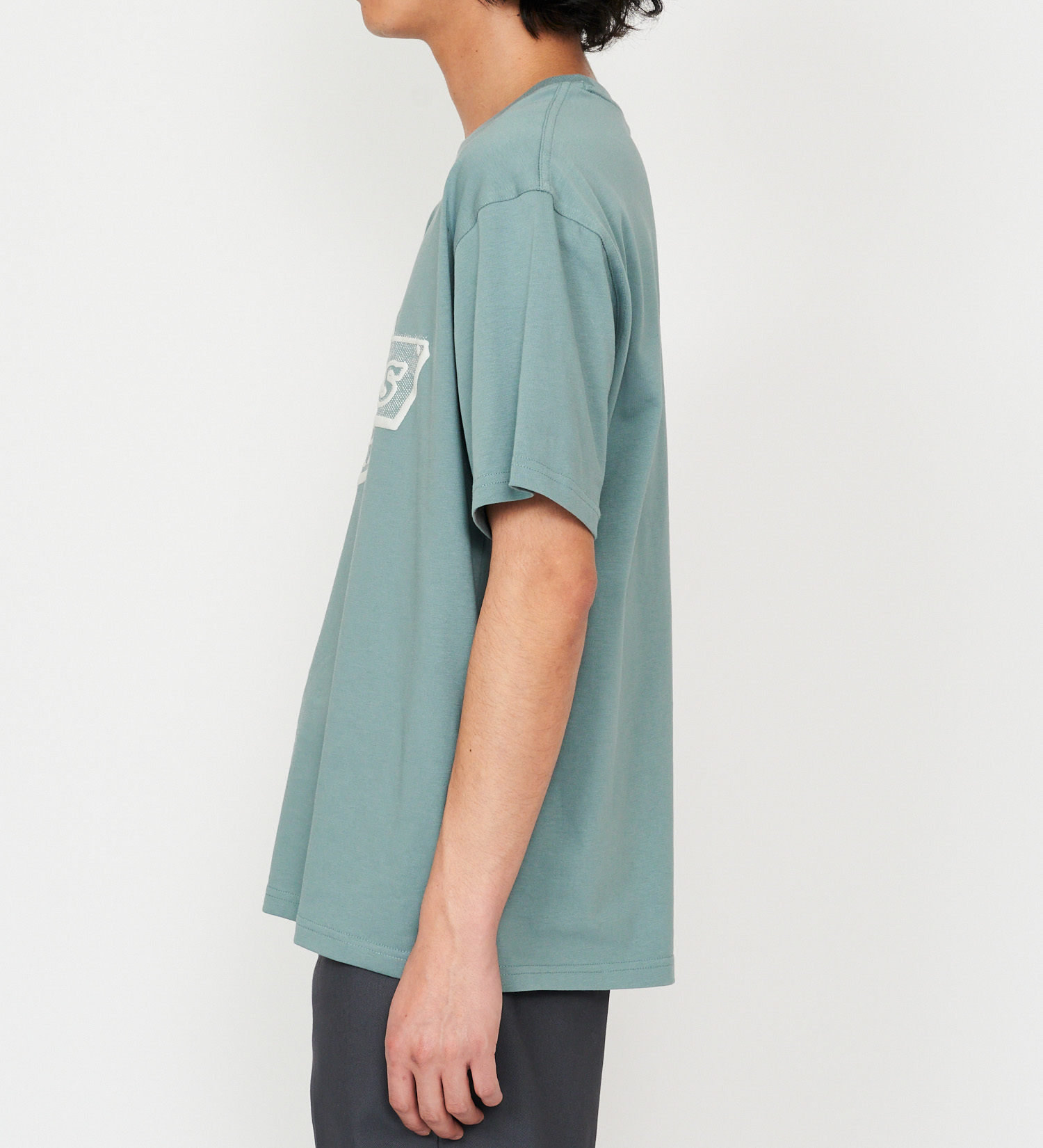 Dickies(ディッキーズ)のメッシュテクスチャ 3Dロゴプリント Tシャツ|トップス/Tシャツ/カットソー/メンズ|ブルー