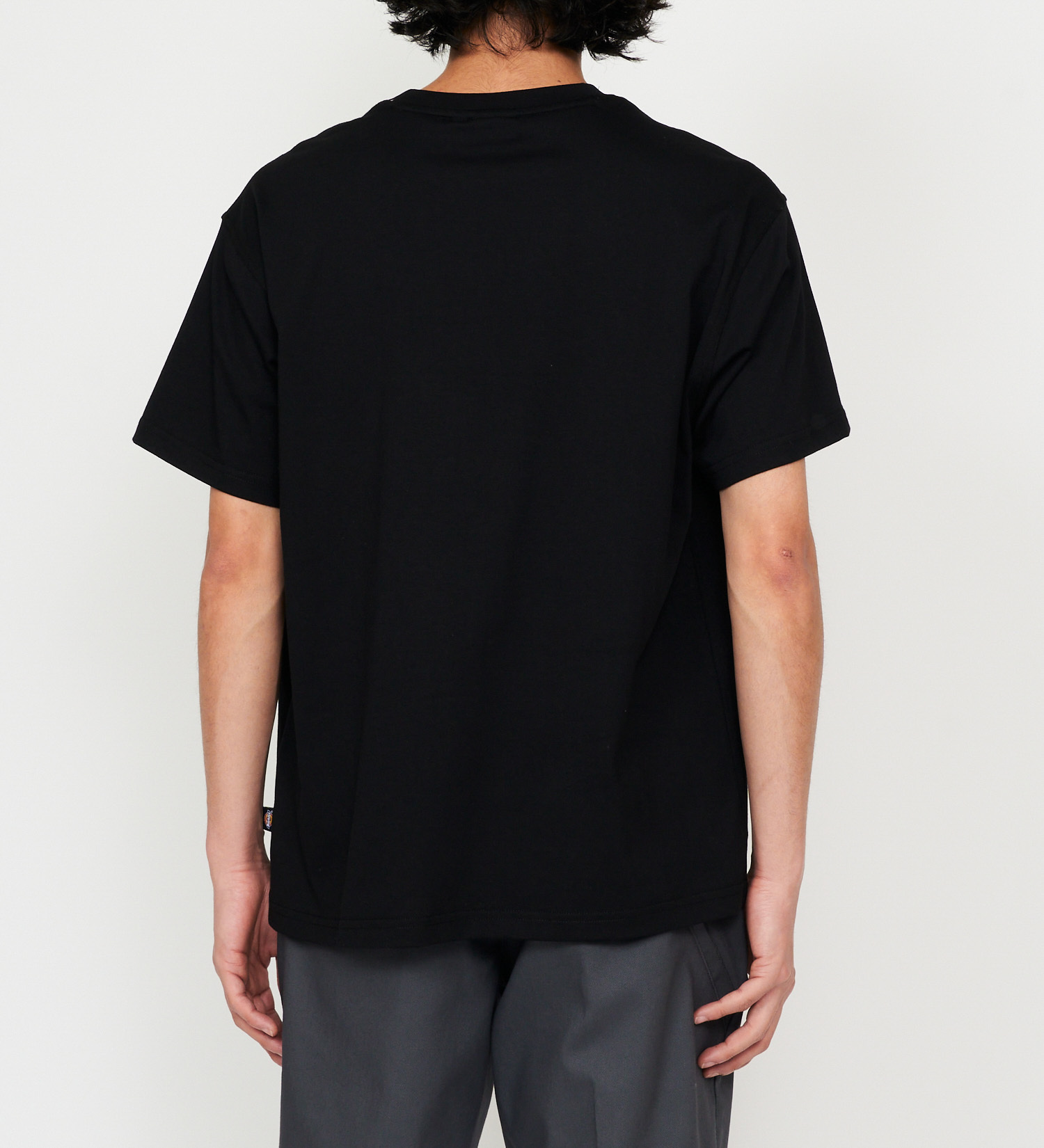 Dickies(ディッキーズ)のラフエッジ ホースシューロゴ プリントTシャツ|トップス/Tシャツ/カットソー/メンズ|ブラック