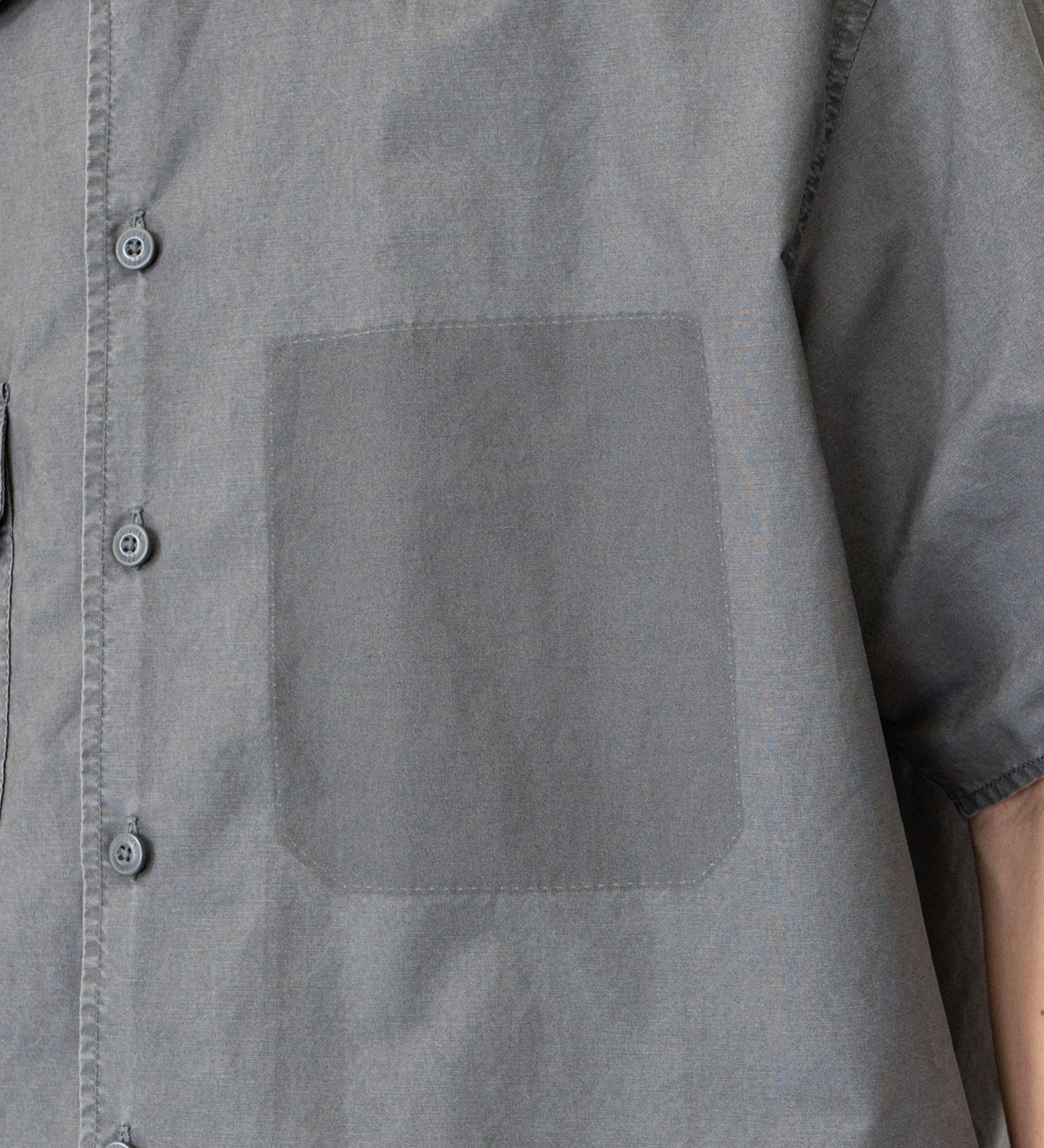 Dickies(ディッキーズ)のポプリンシャツ 半袖|トップス/シャツ/ブラウス/メンズ|グレー