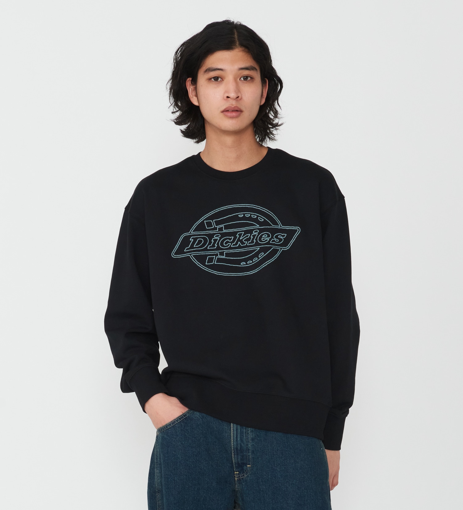 Dickies(ディッキーズ)のフレンチ テリー シーズナル クルーネック|トップス/スウェット/メンズ|ブラック