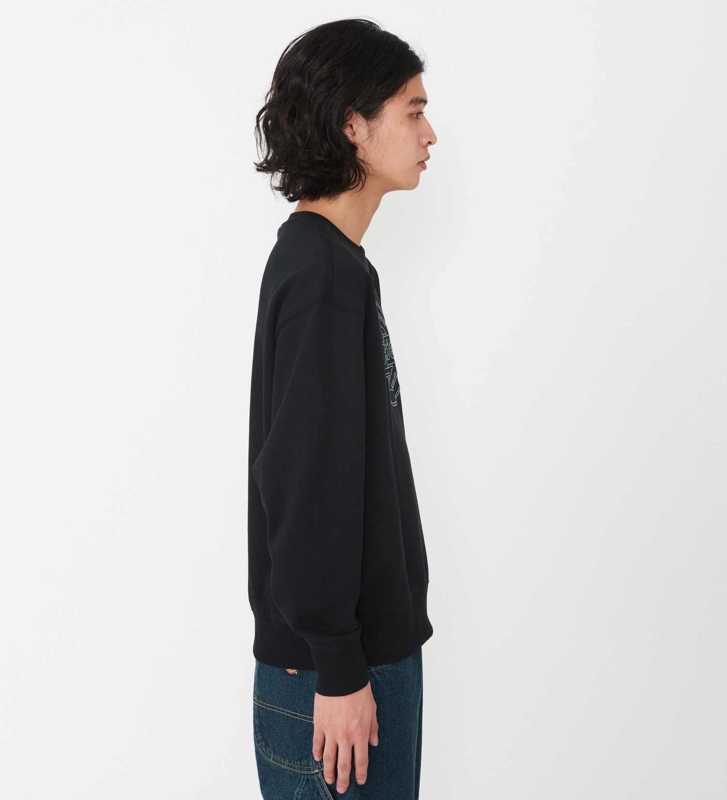 Dickies(ディッキーズ)のフレンチ テリー シーズナル クルーネック|トップス/スウェット/メンズ|ブラック