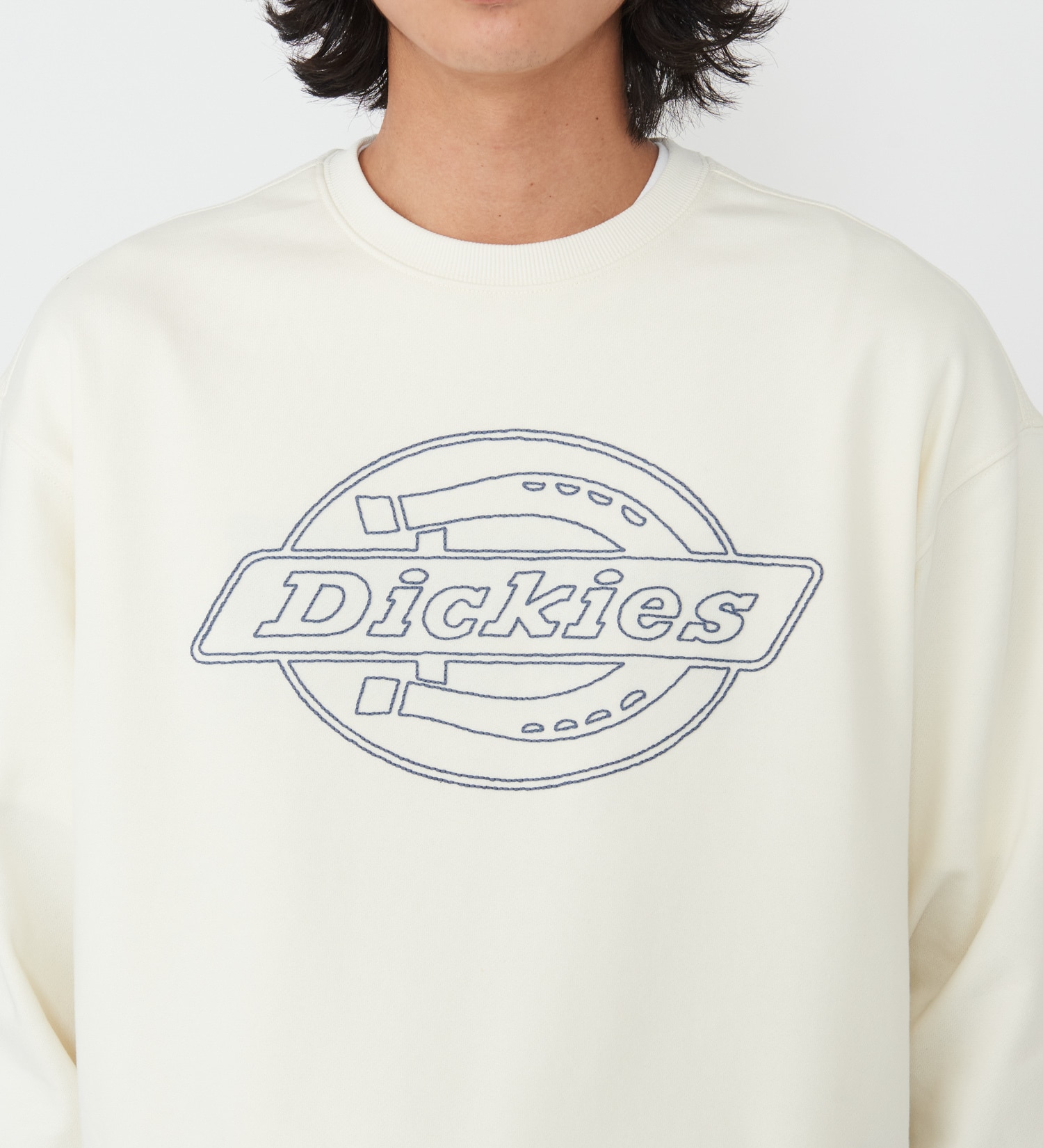 Dickies(ディッキーズ)のフレンチ テリー シーズナル クルーネック|トップス/スウェット/メンズ|ホワイト