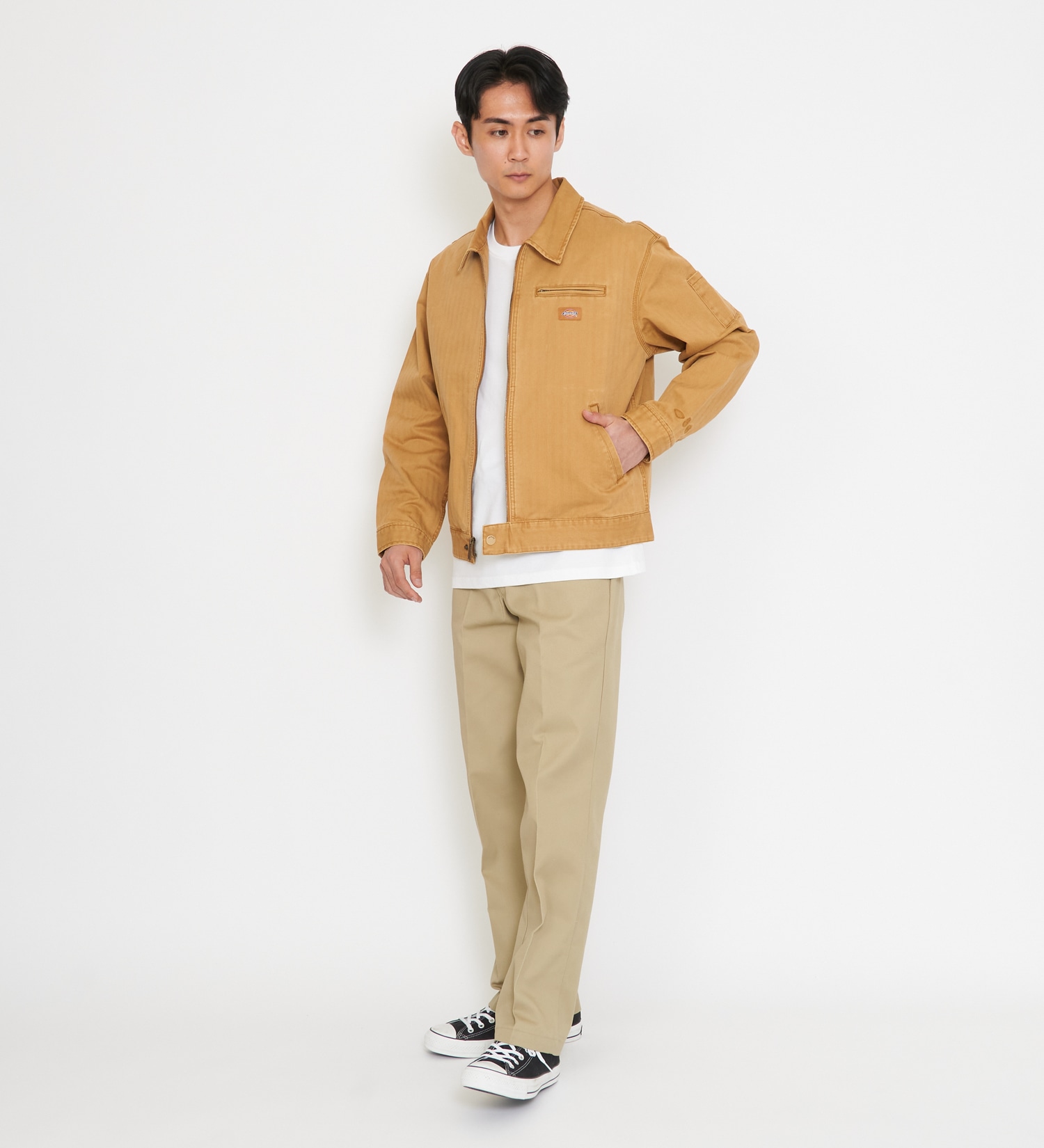 Dickies(ディッキーズ)のヘリンボーン ジャケット|ジャケット/アウター/その他アウター/メンズ|ブラウン