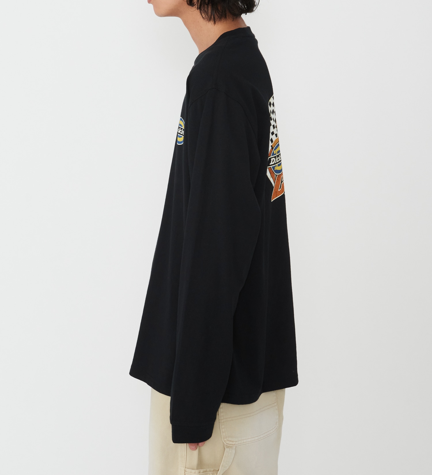 Dickies(ディッキーズ)のナッシュポートロングスリーブTシャツ 長袖|トップス/Tシャツ/カットソー/メンズ|ブラック