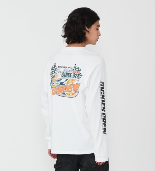 Dickies(ディッキーズ)のナッシュポートロングスリーブTシャツ 長袖|トップス/Tシャツ/カットソー/メンズ|ホワイト