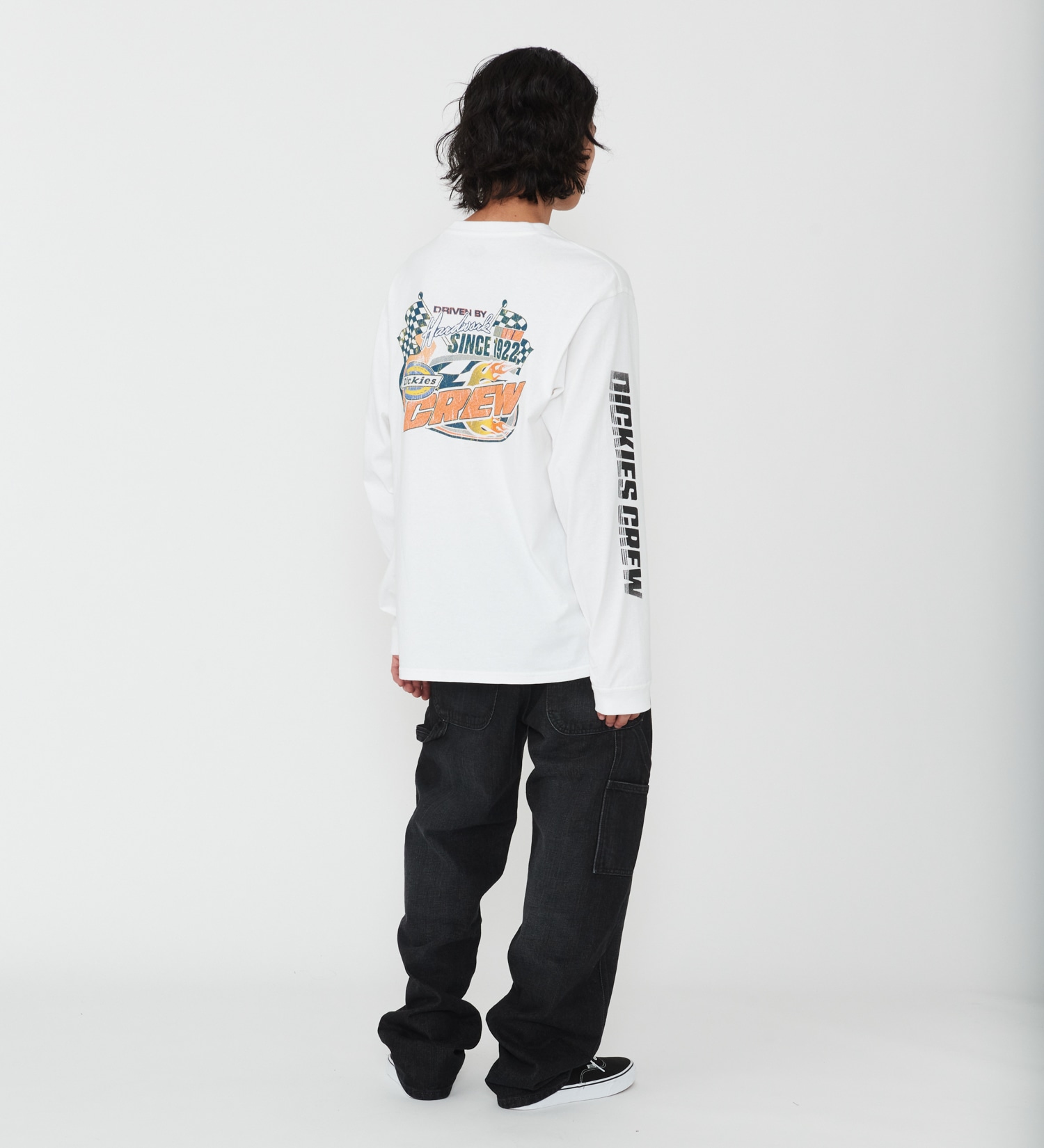 Dickies(ディッキーズ)のナッシュポートロングスリーブTシャツ 長袖|トップス/Tシャツ/カットソー/メンズ|ホワイト