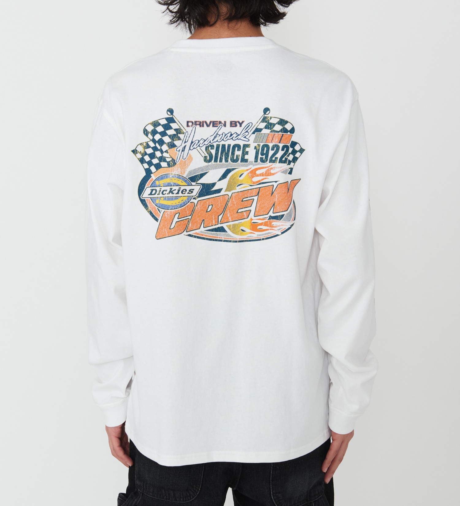 Dickies(ディッキーズ)のナッシュポートロングスリーブTシャツ 長袖|トップス/Tシャツ/カットソー/メンズ|ホワイト