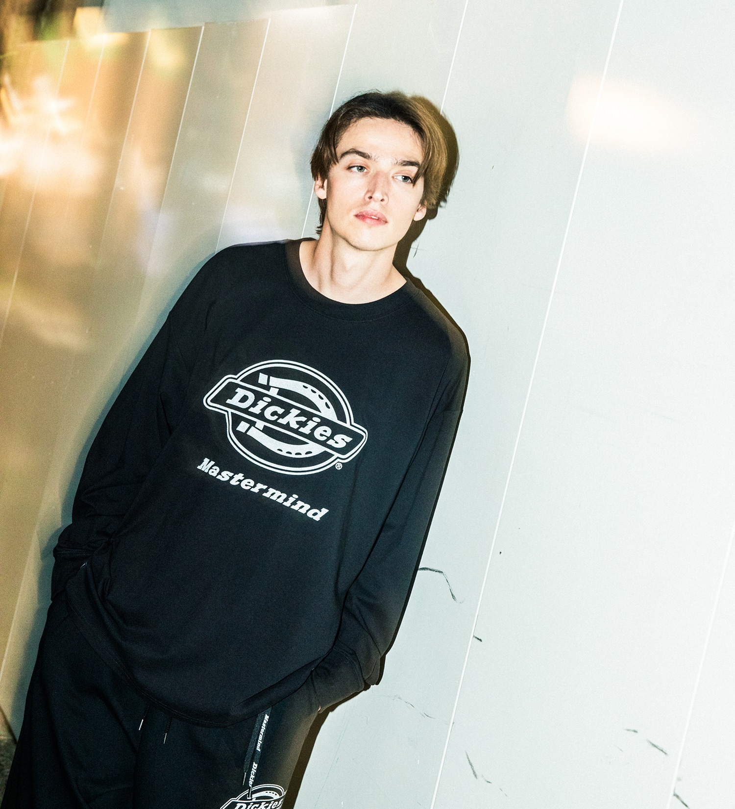 Dickies(ディッキーズ)の【Dickies(R) x mastermind JAPAN】LONGSLEEVE TEE|トップス/Tシャツ/カットソー/メンズ|ブラック